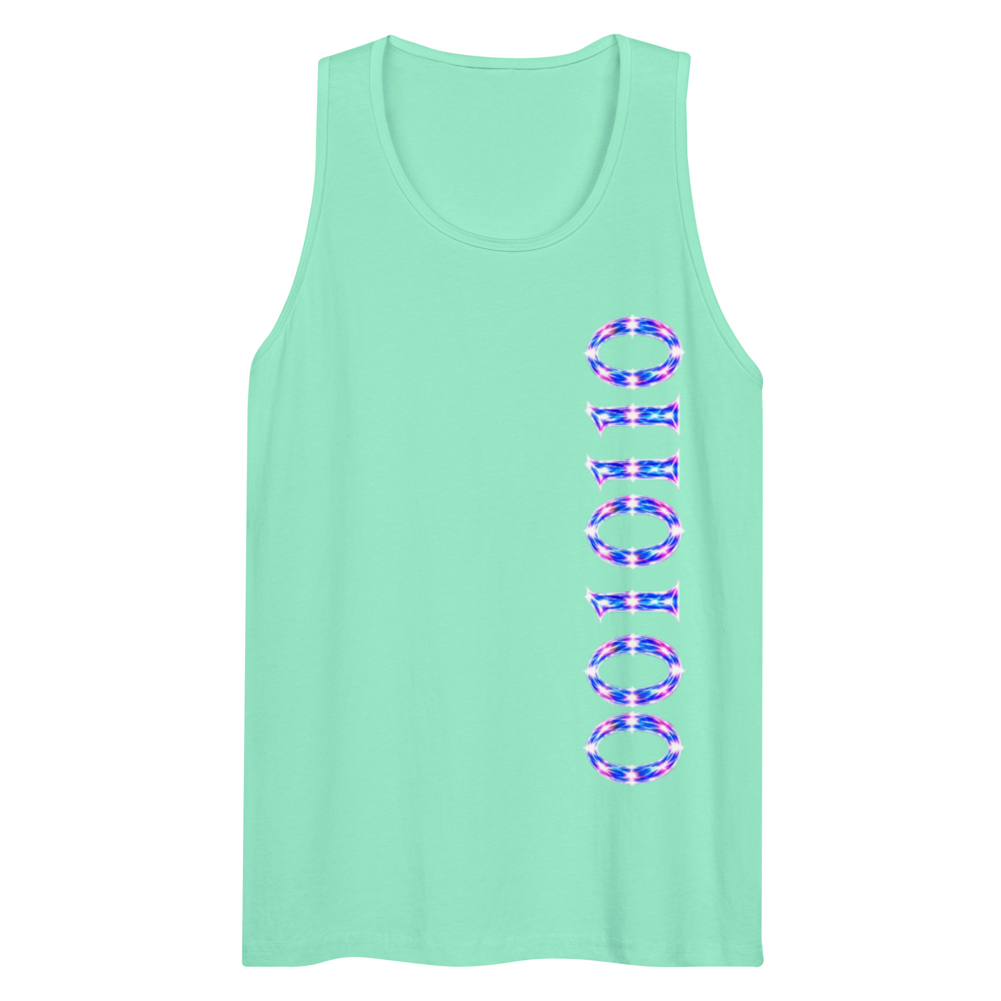 0010110 Light Codes Men’s Premium Tank Top 003 - Image 38