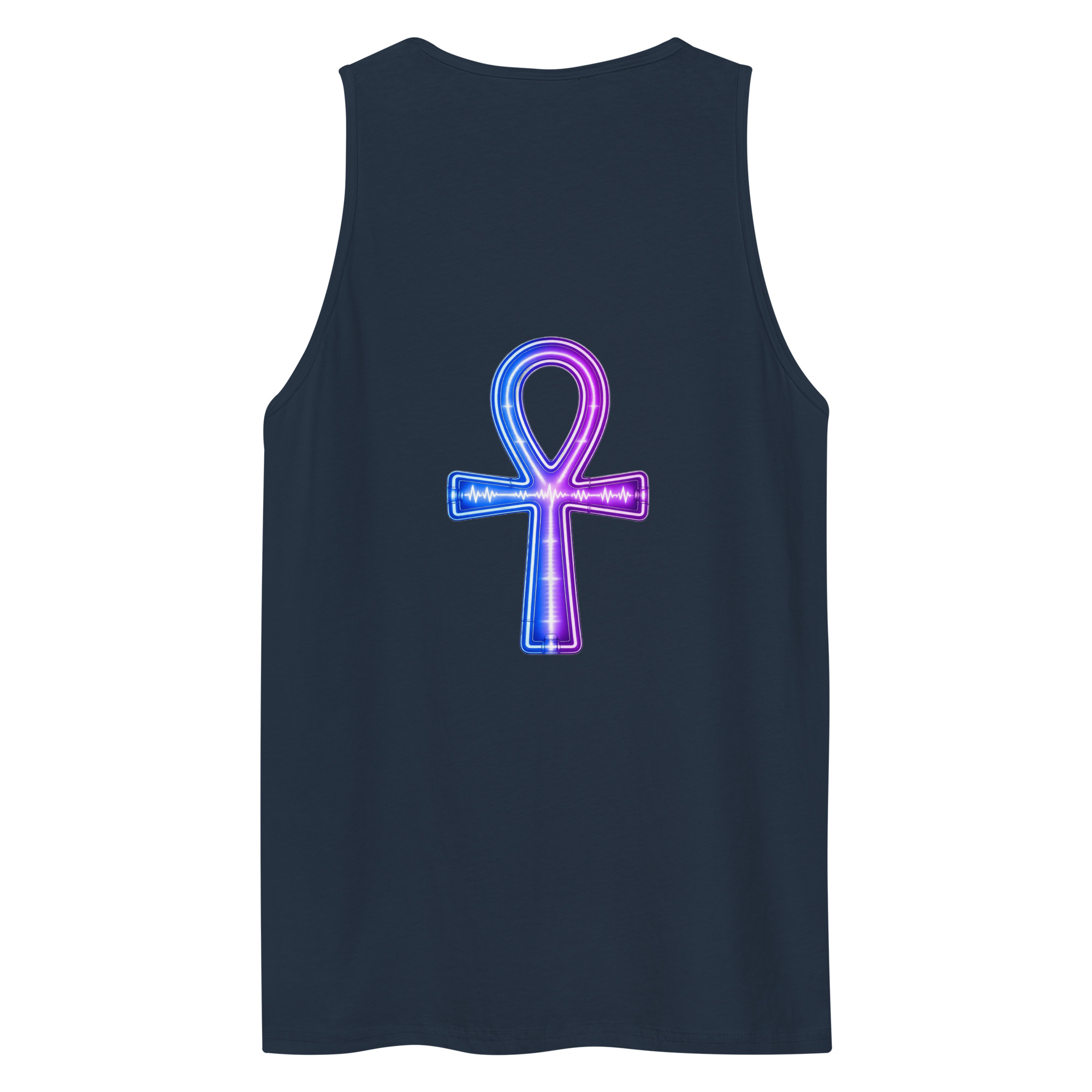 I AM Neon Men’s Premium Tank Top 002 - Image 43