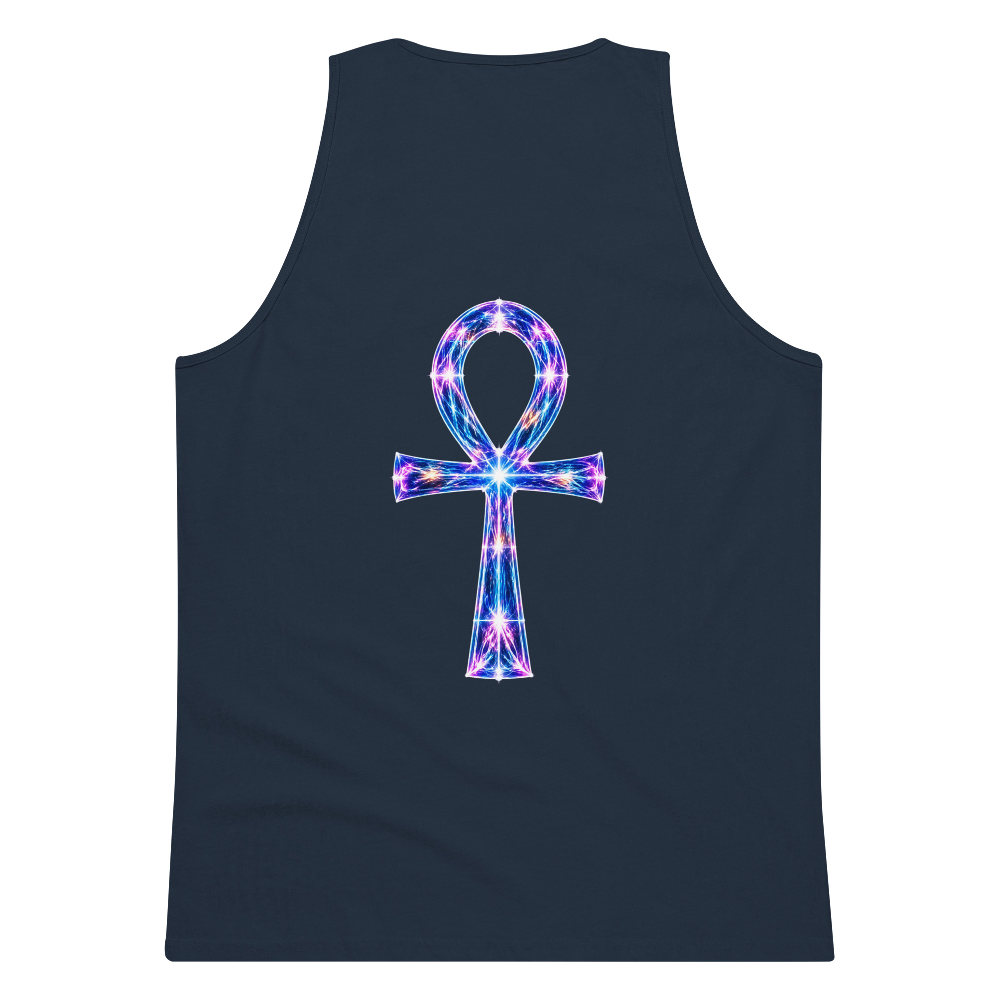 I AM Light Codes Men’s Premium Tank Top 001 - Image 17