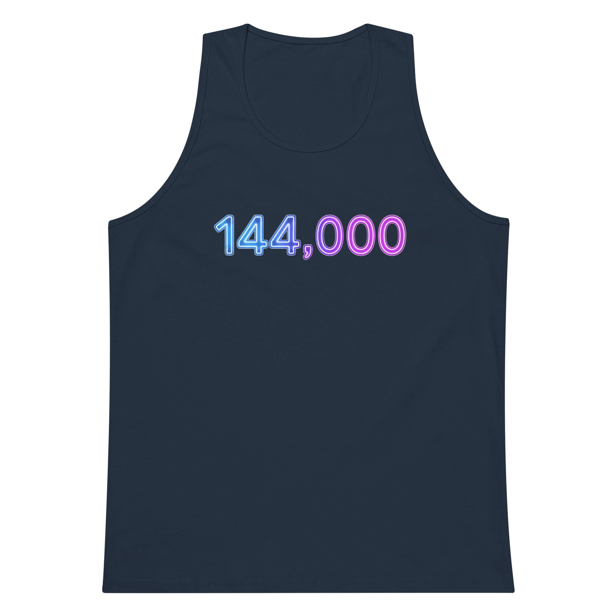 144,000 Neon Men’s Premium Tank Top 001 - Image 4