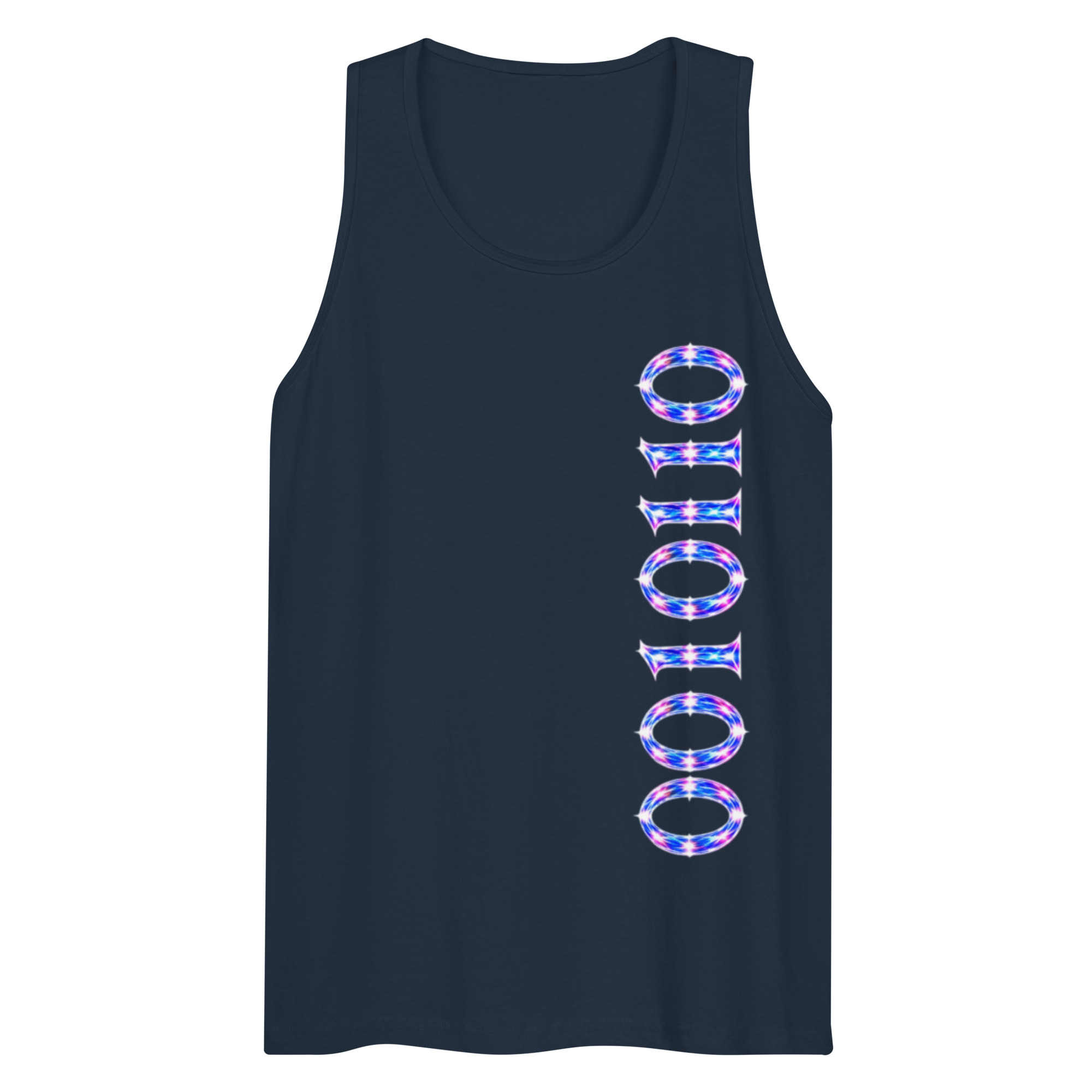 0010110 Light Codes Men’s Premium Tank Top 003 - Image 30