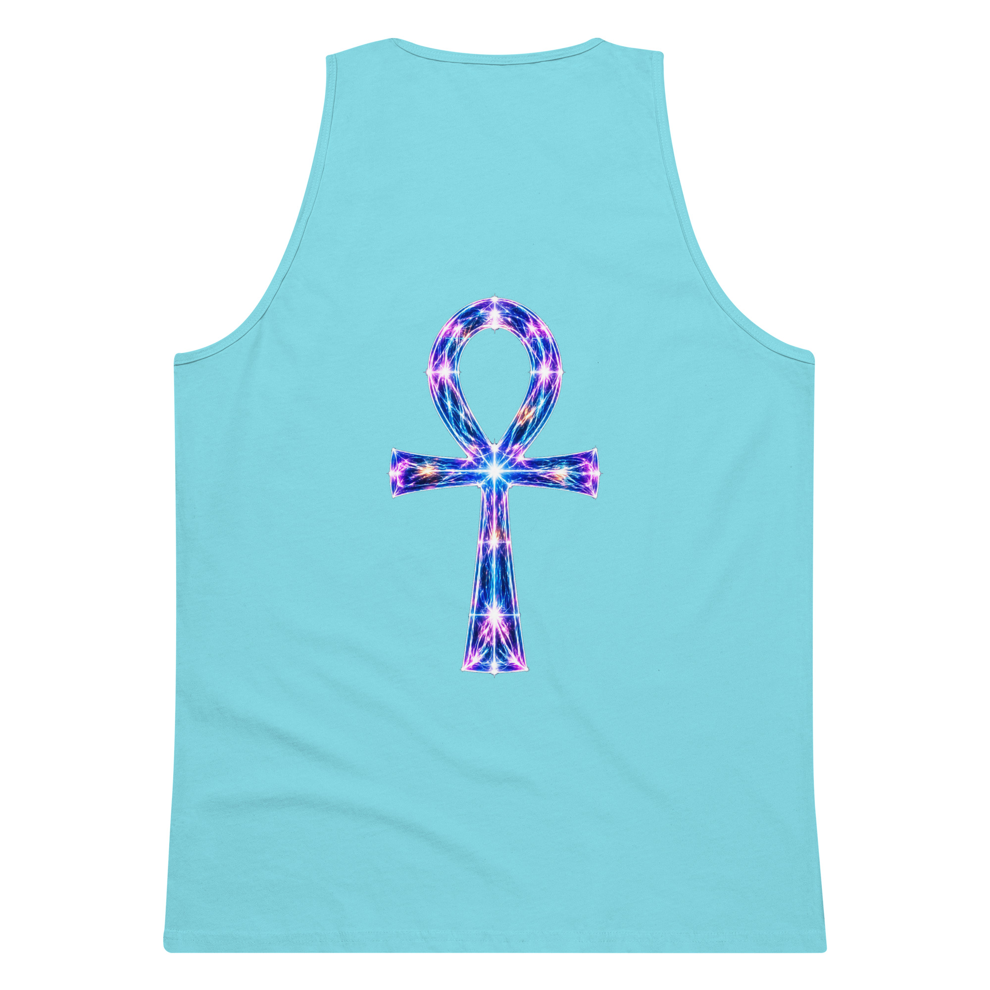 I AM Light Codes Men’s Premium Tank Top 001 - Image 24