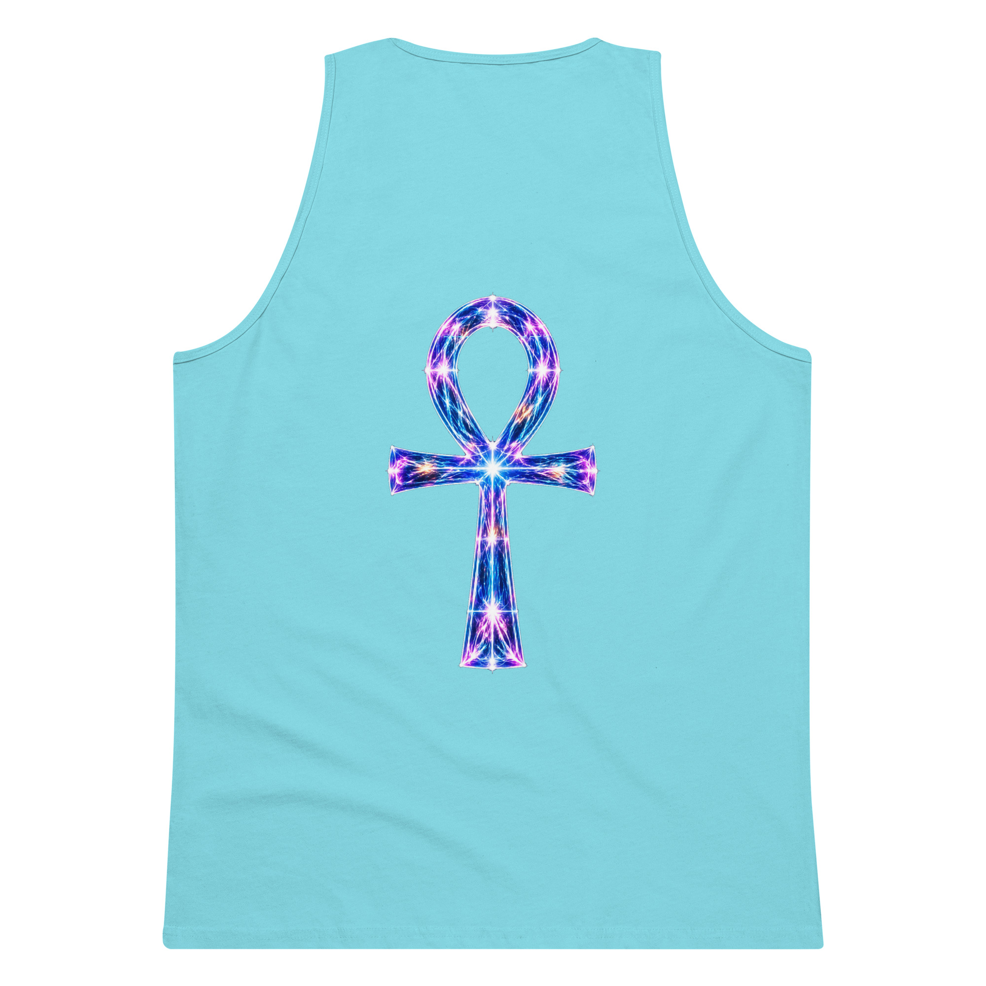 0010110 Light Codes Men’s Premium Tank Top 003 - Image 25