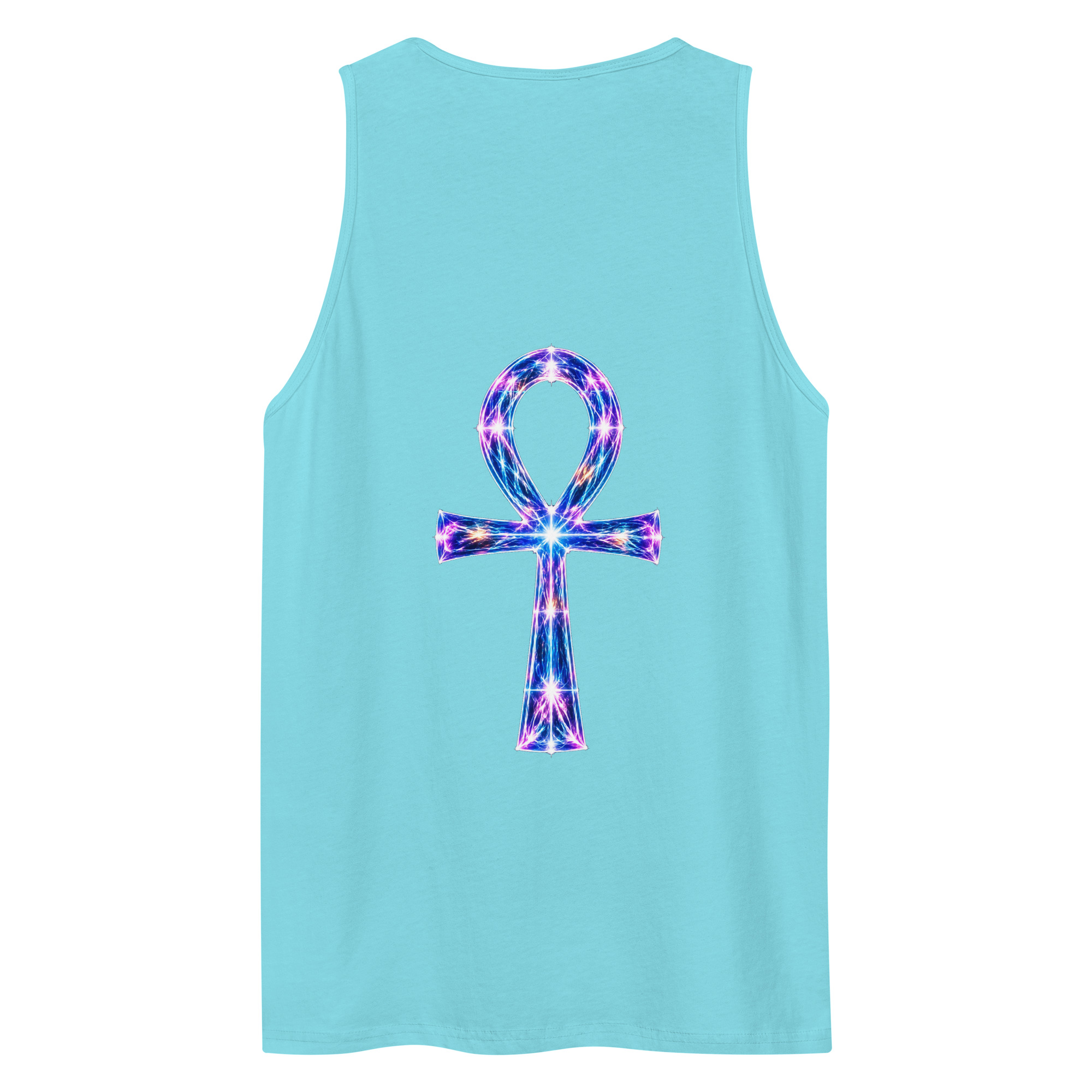 0010110 Light Codes Men’s Premium Tank Top 003 - Image 50