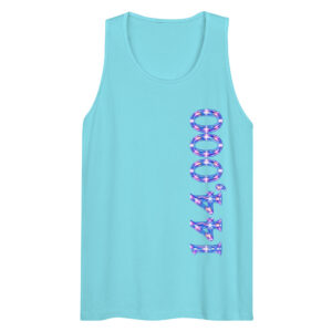 144,000 Light Codes Men’s Premium Tank Top 003