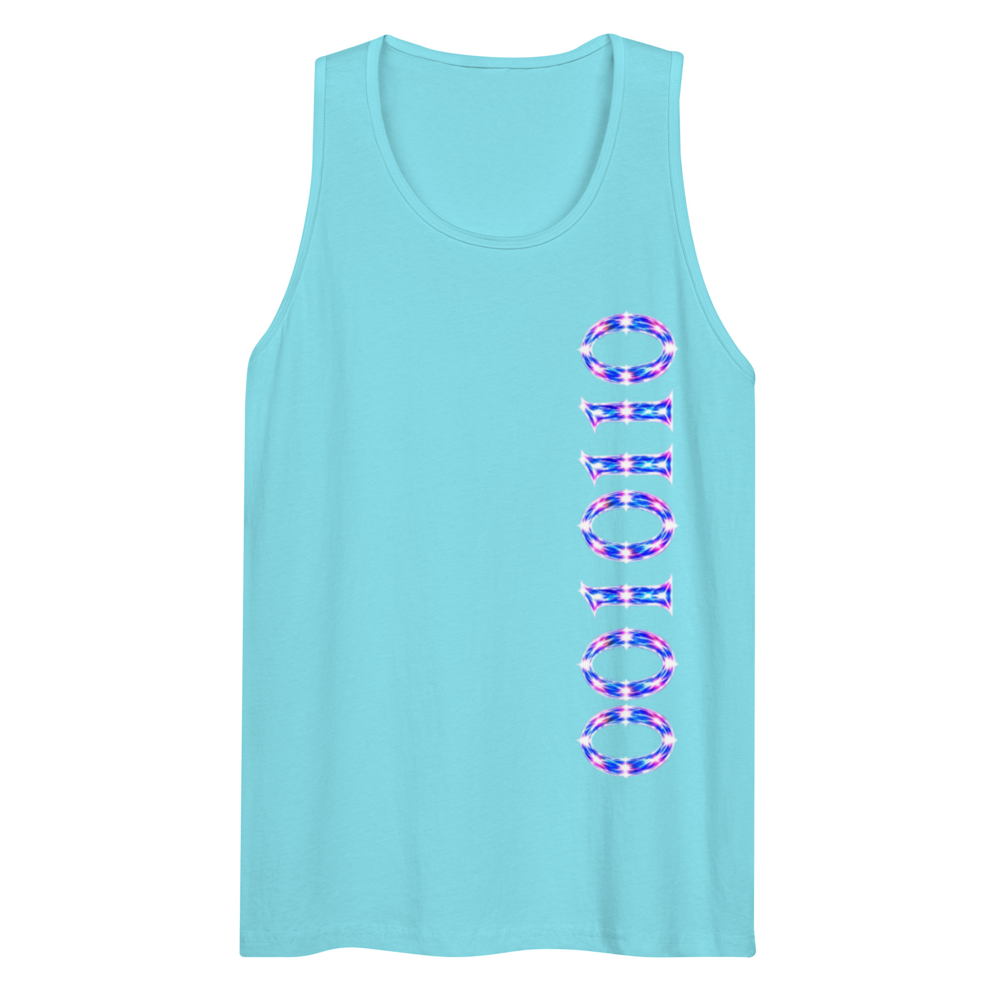0010110 Light Codes Men’s Premium Tank Top 003 - Image 37