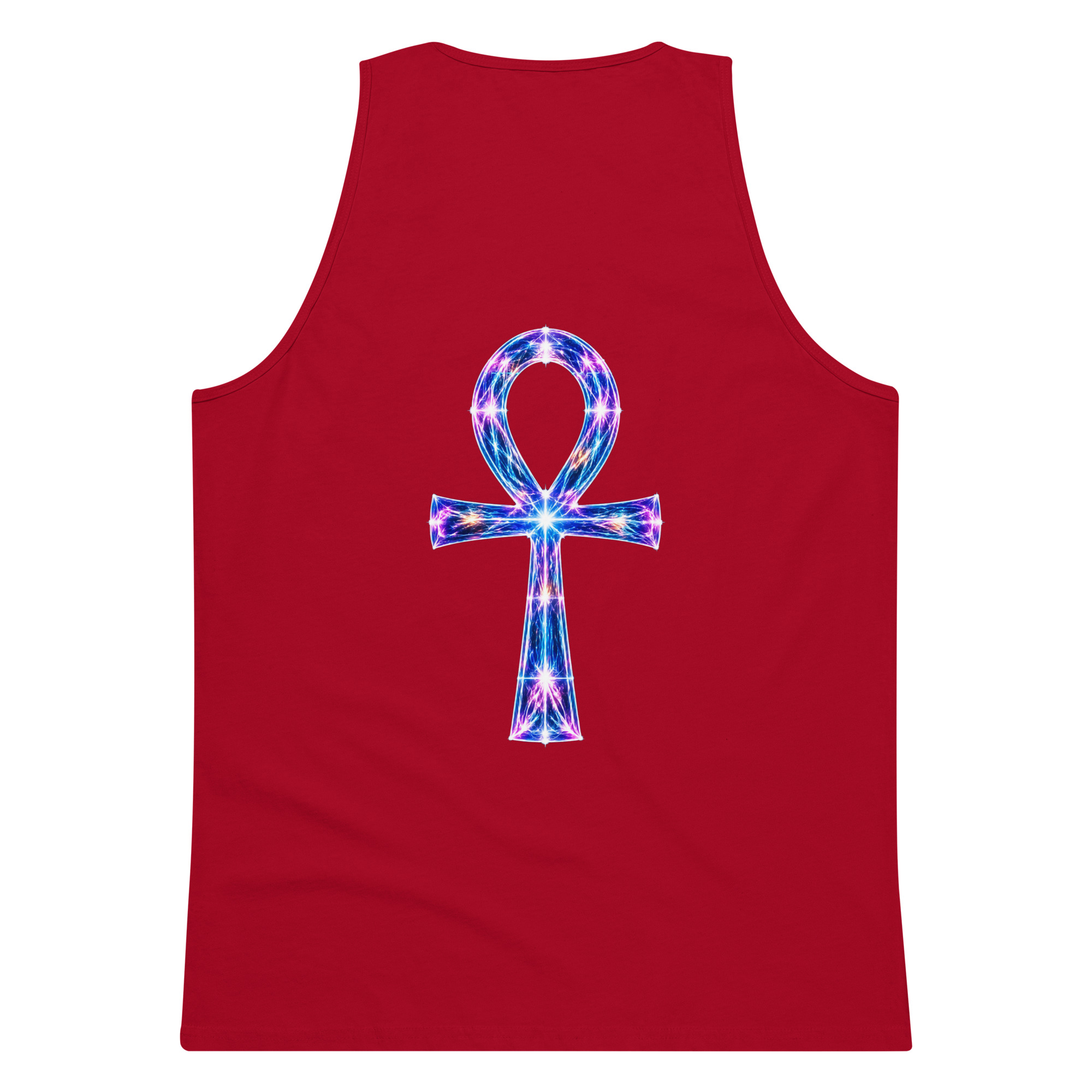 I AM Light Codes Men’s Premium Tank Top 001 - Image 16