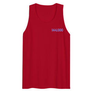 144,000 Light Codes Men’s Premium Tank Top 002