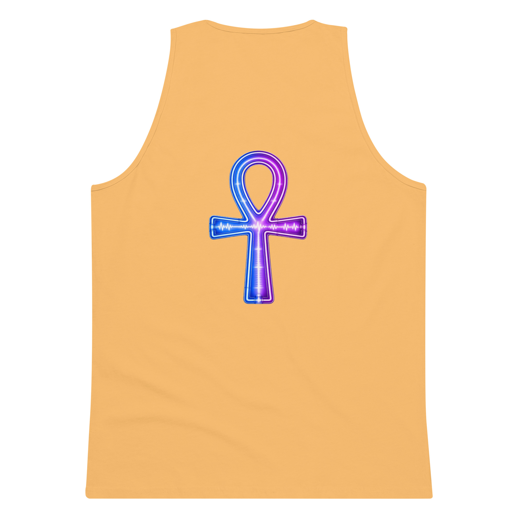 I AM Neon Men’s Premium Tank Top 002 - Image 24