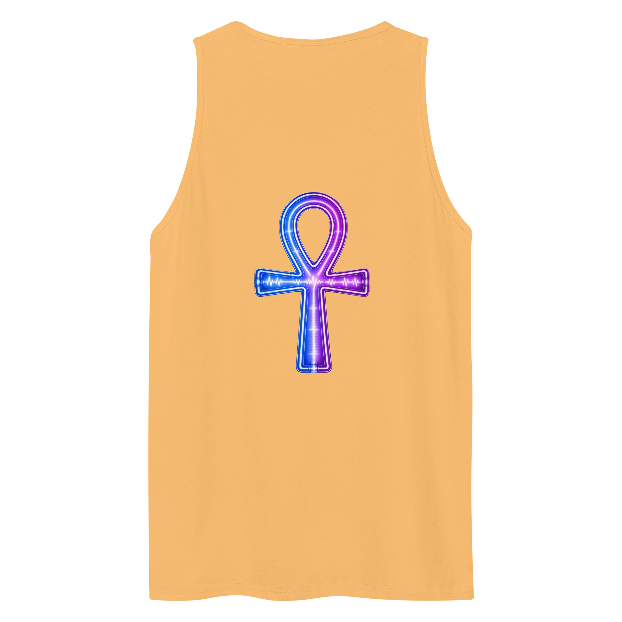 I AM Neon Men’s Premium Tank Top 002 - Image 49