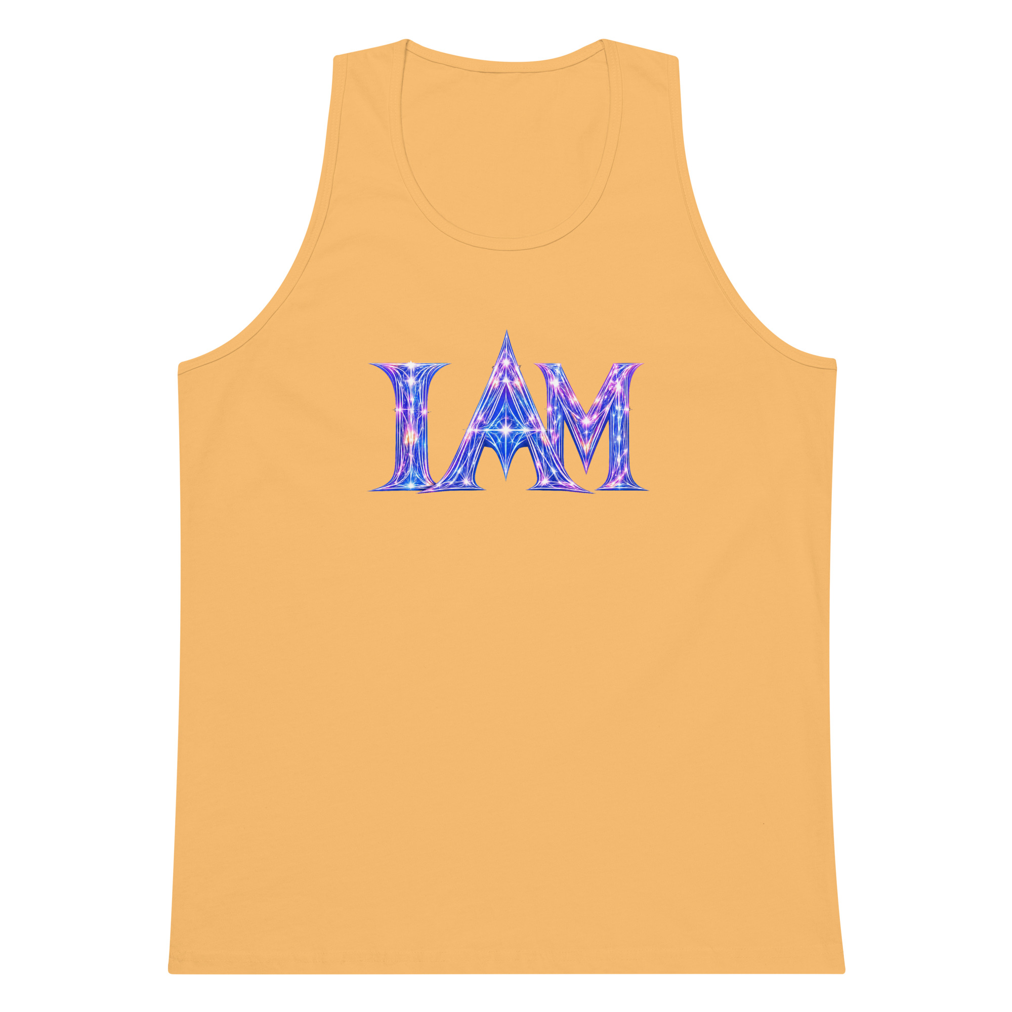 I AM Light Codes Men’s Premium Tank Top 001 - Image 10