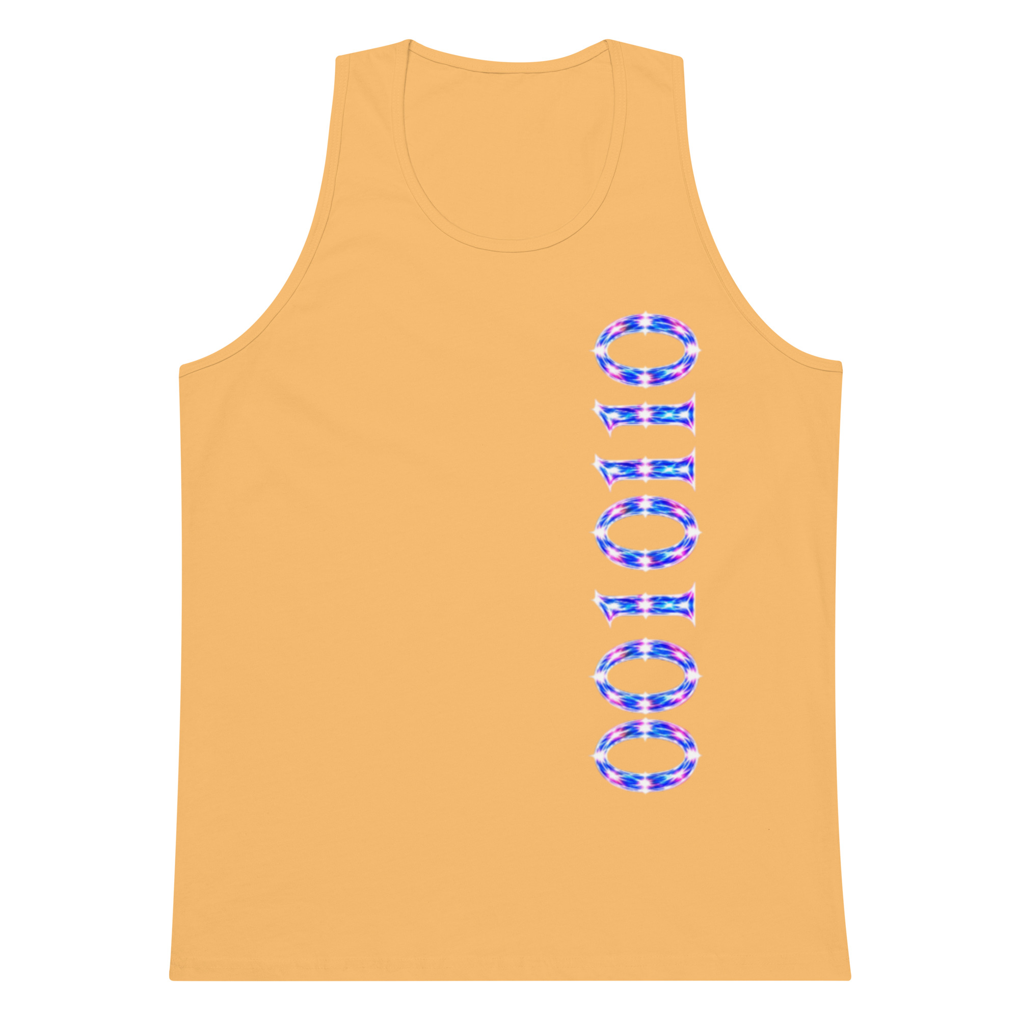 0010110 Light Codes Men’s Premium Tank Top 003 - Image 11