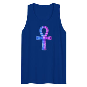 Ankh Neon Men’s Premium Tank Top 001