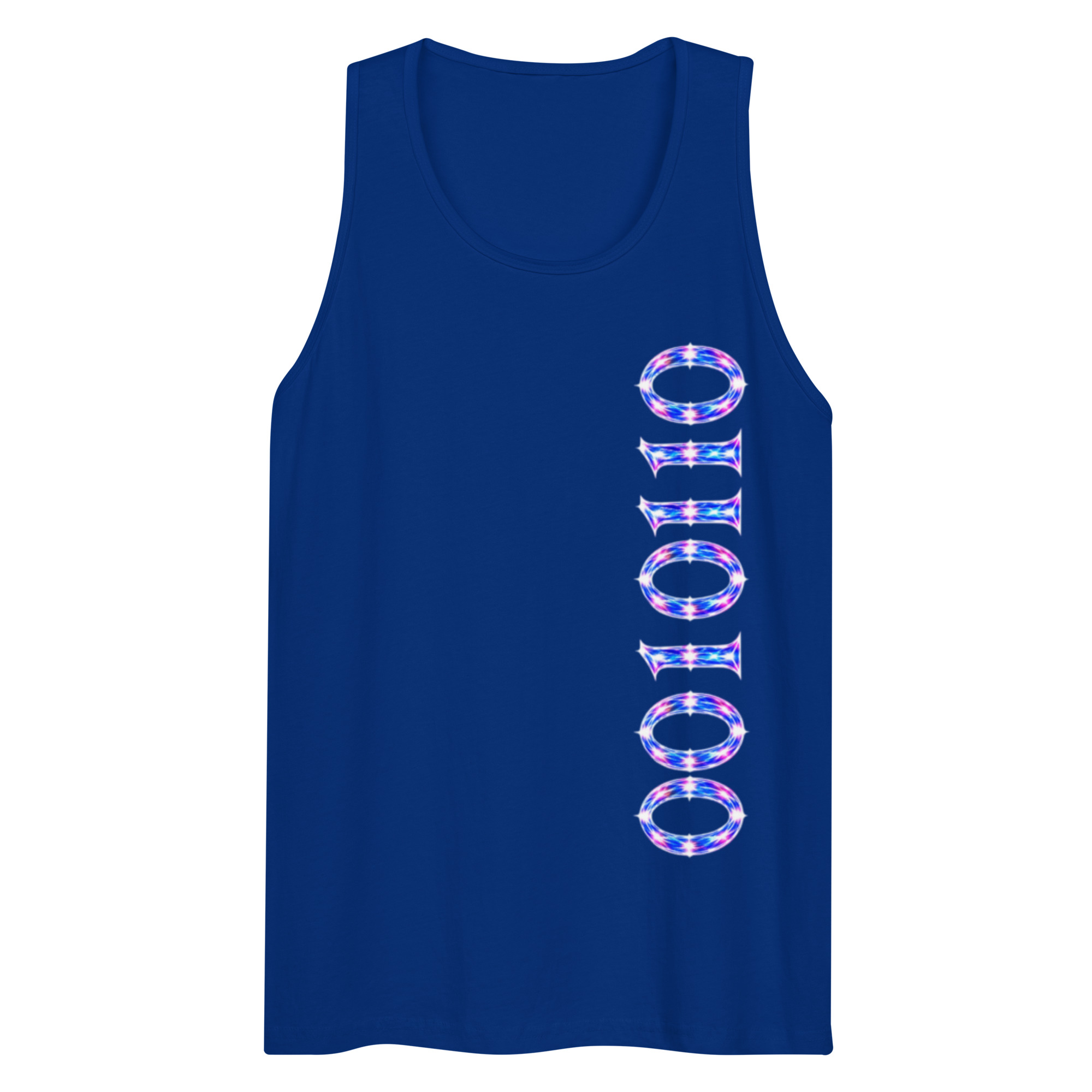 0010110 Light Codes Men’s Premium Tank Top 003 - Image 29