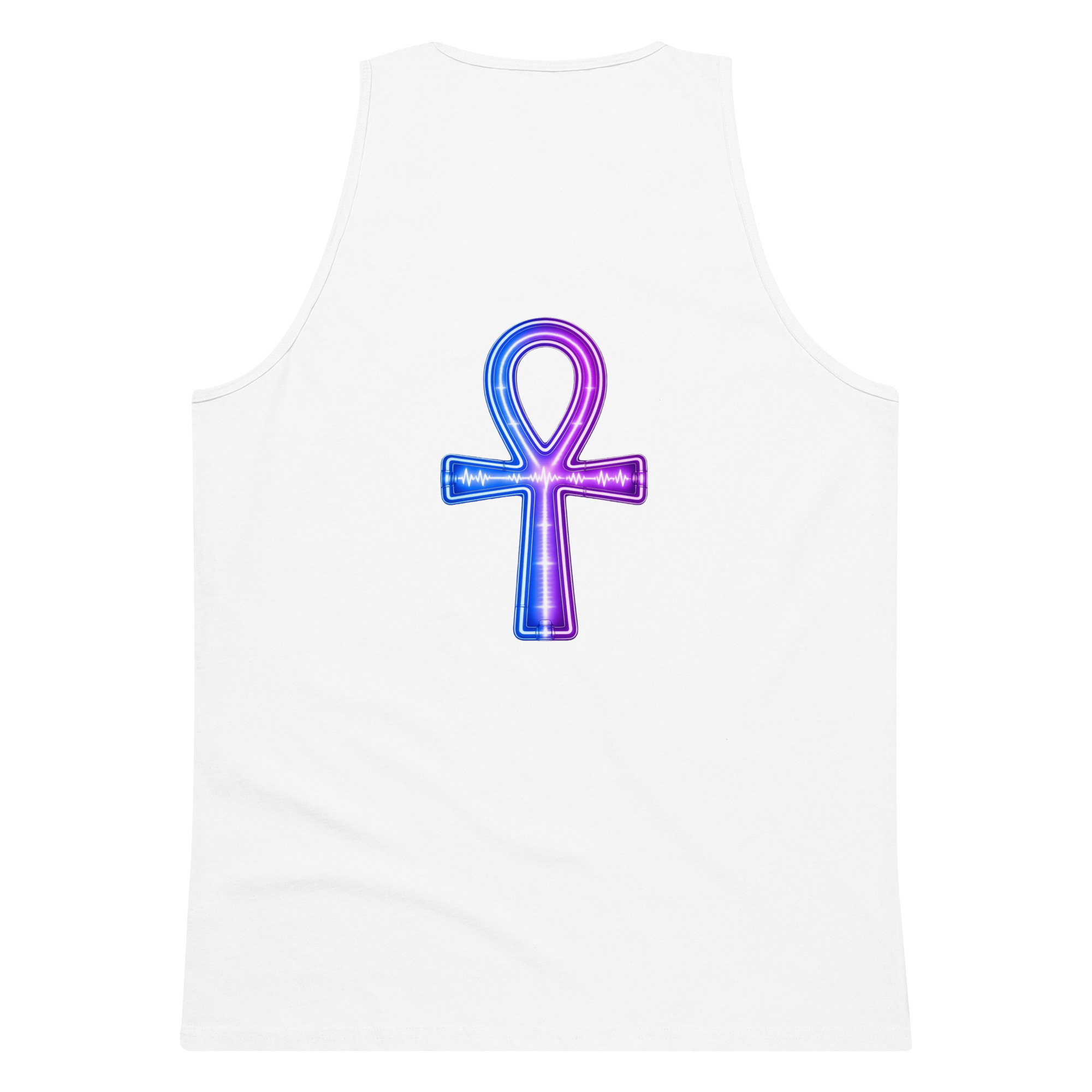 I AM Neon Men’s Premium Tank Top 002 - Image 27