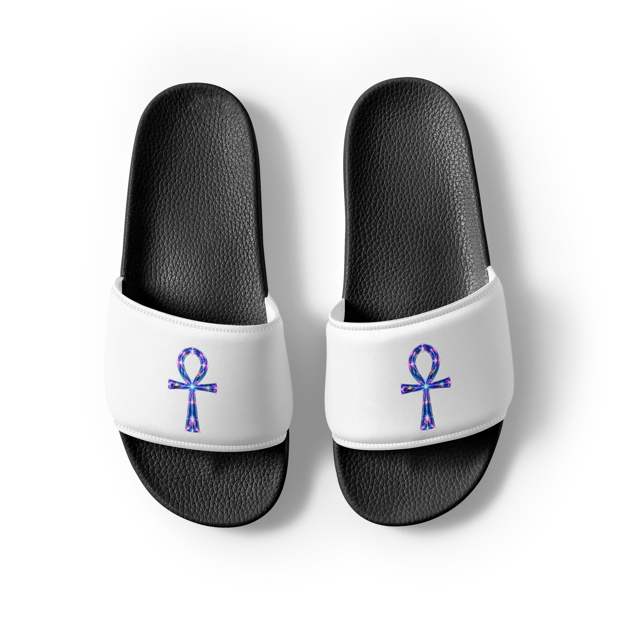 Ankh Light Codes Men's Slides