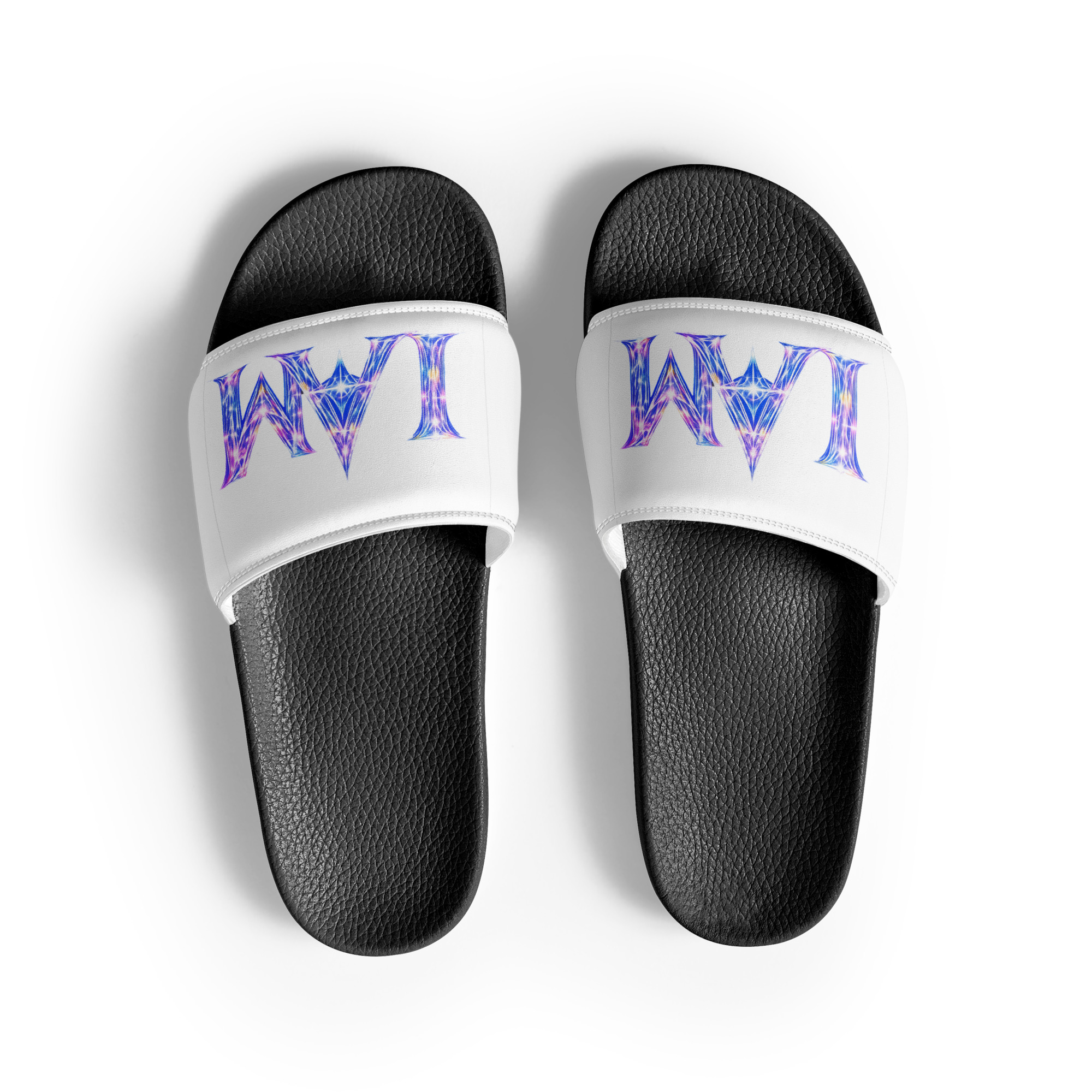 I AM Light Codes Men’s Slides - Image 2