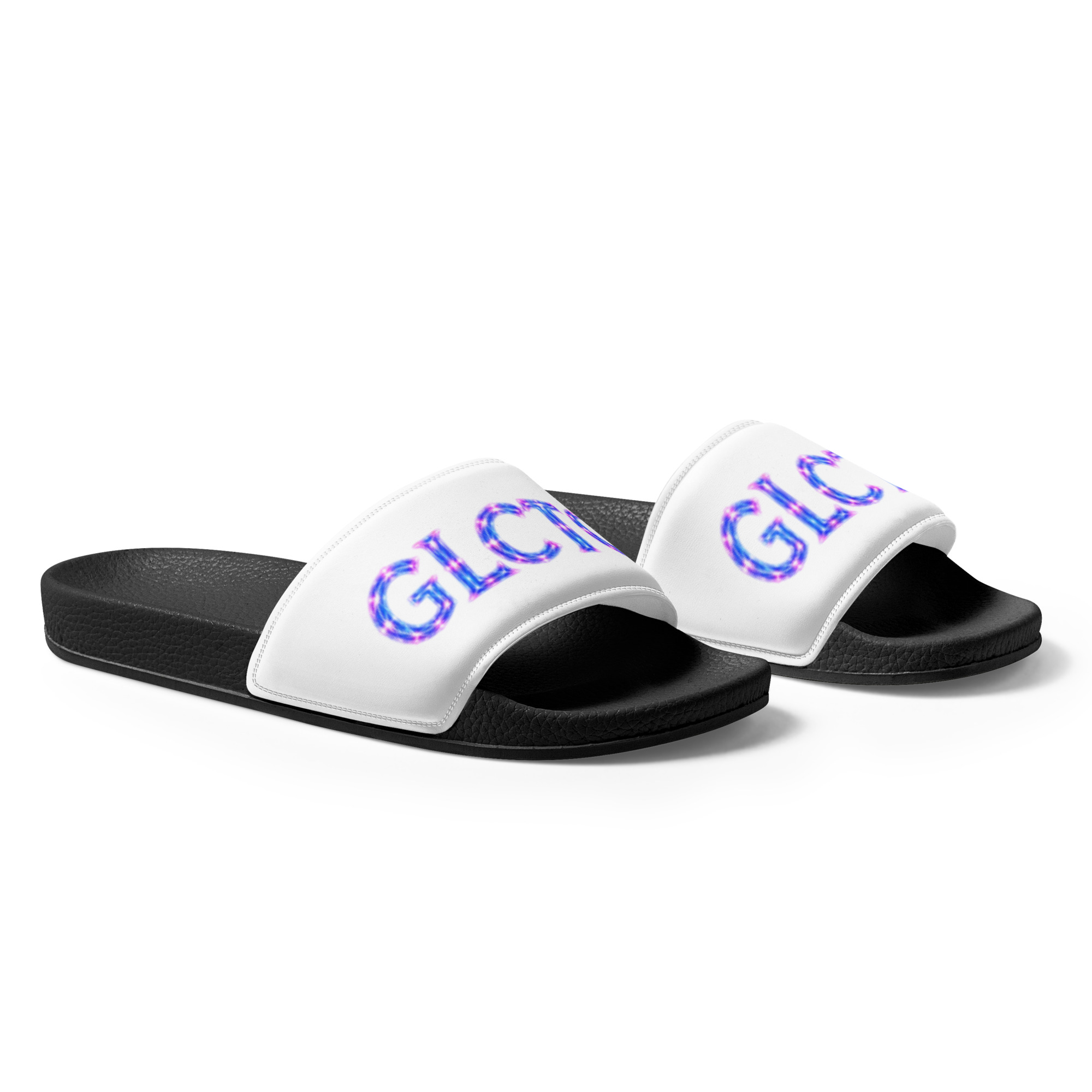 GLCTC1 Light Codes Men’s slides - Image 6