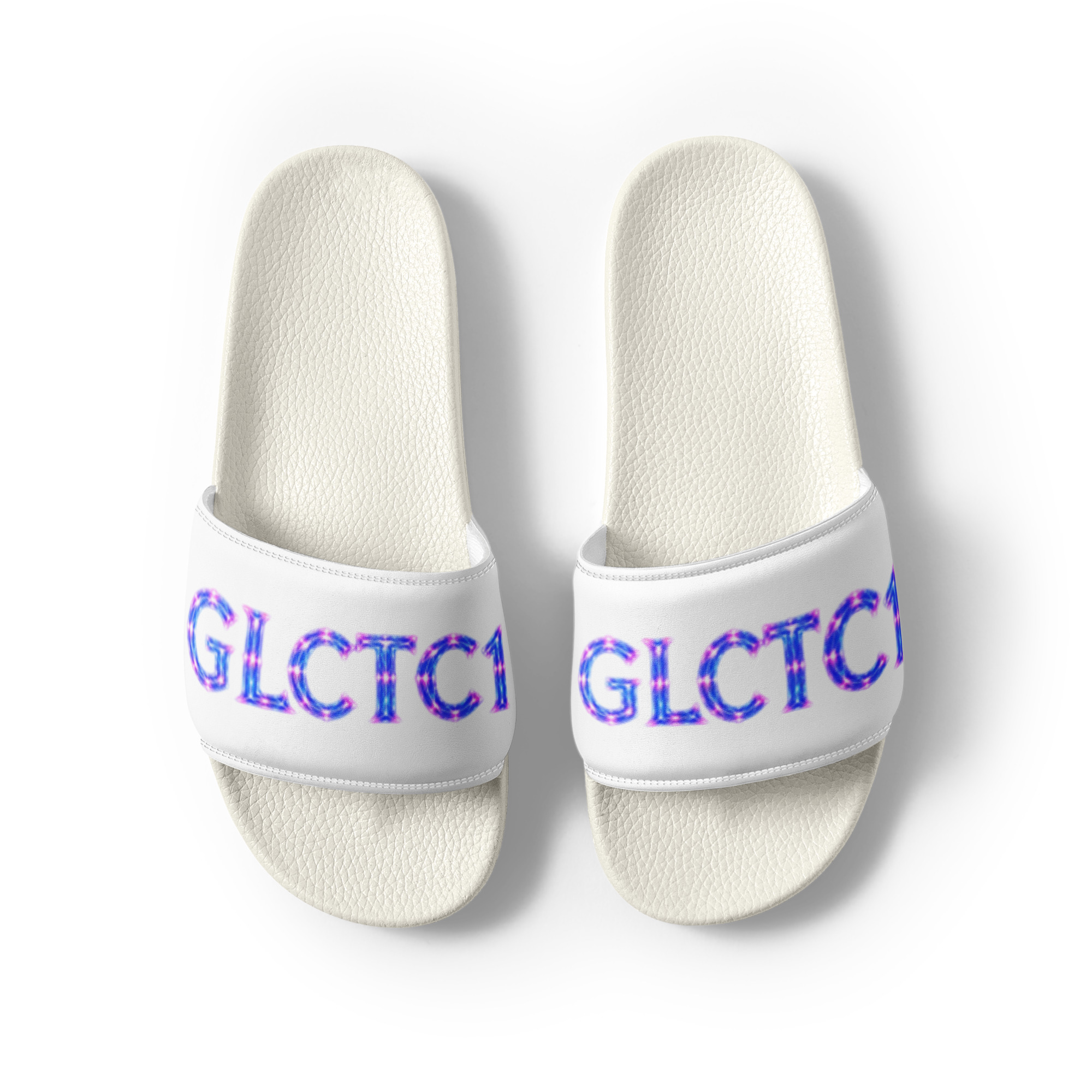 GLCTC1 Light Codes Men’s slides - Image 8