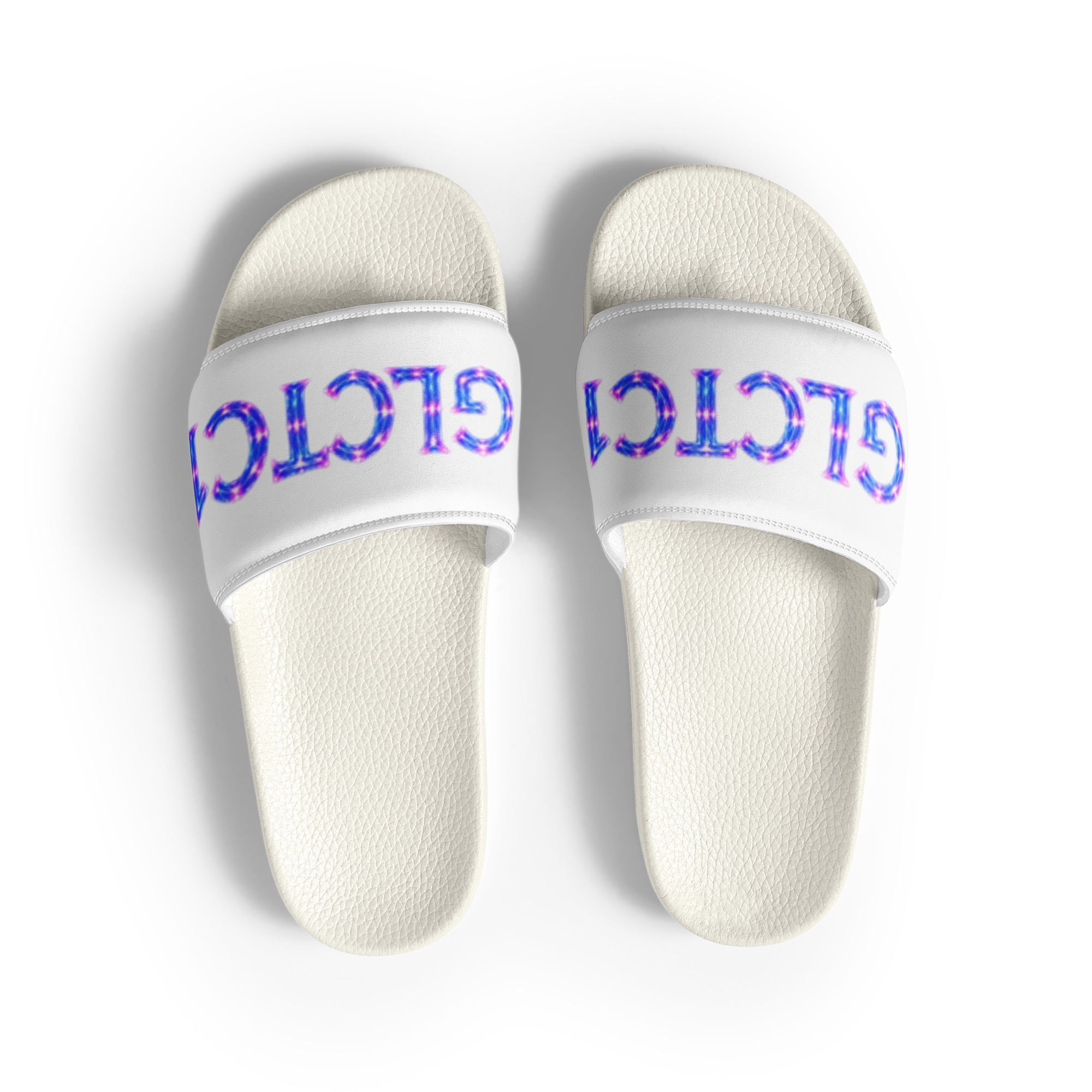 GLCTC1 Light Codes Men’s slides - Image 3
