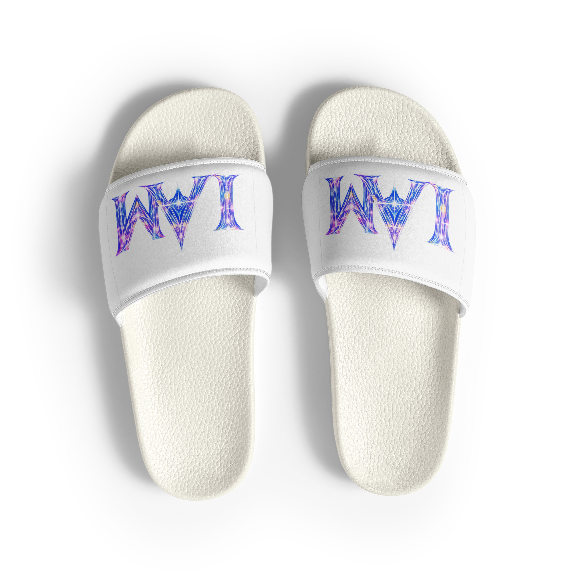 I AM Light Codes Men’s Slides - Image 3