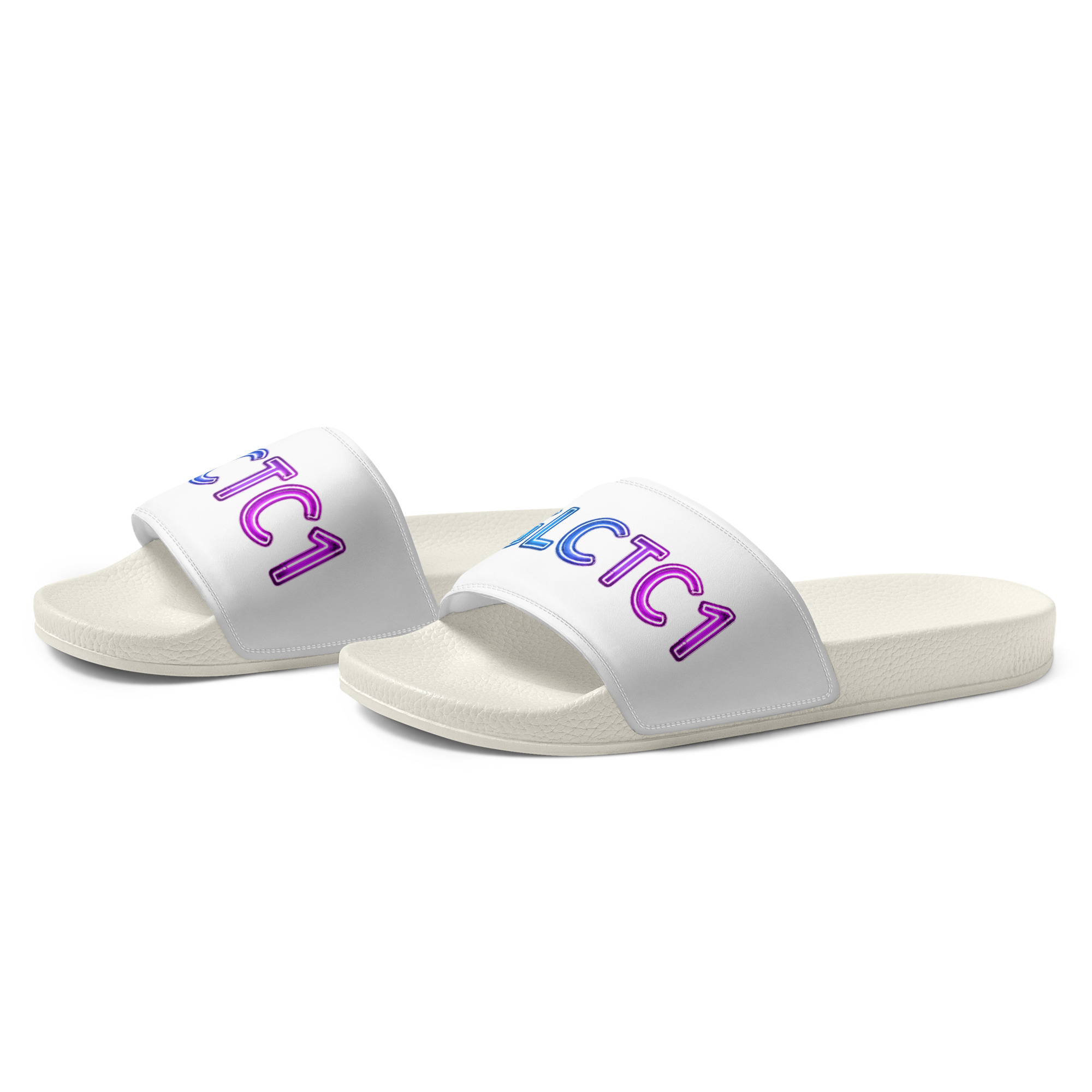 GLCTC1 Neon Men’s Slides - Image 5