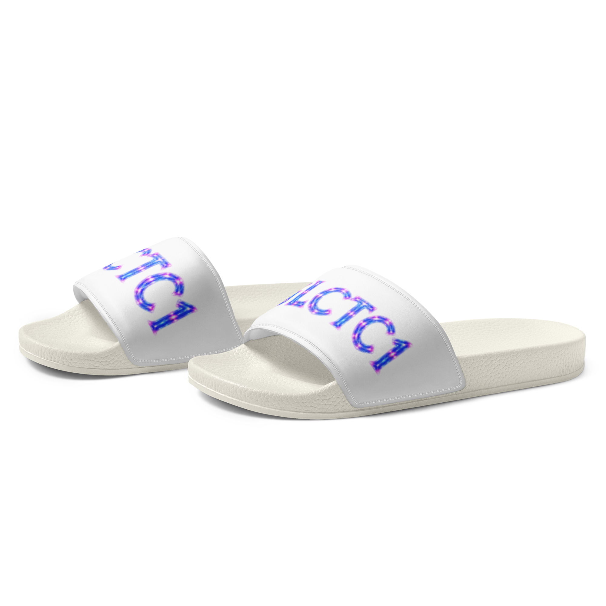 GLCTC1 Light Codes Men’s slides - Image 5