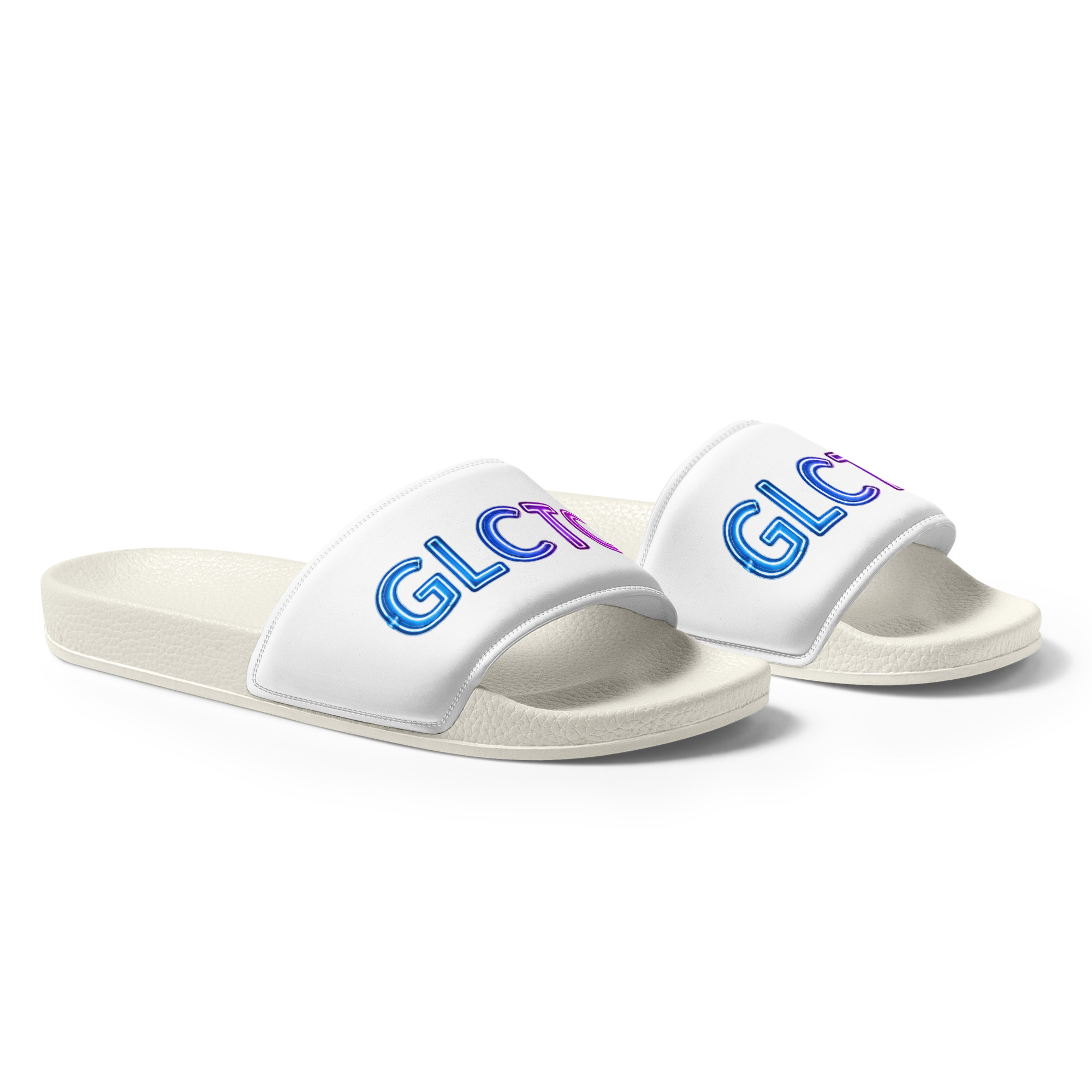 GLCTC1 Neon Men’s Slides - Image 7