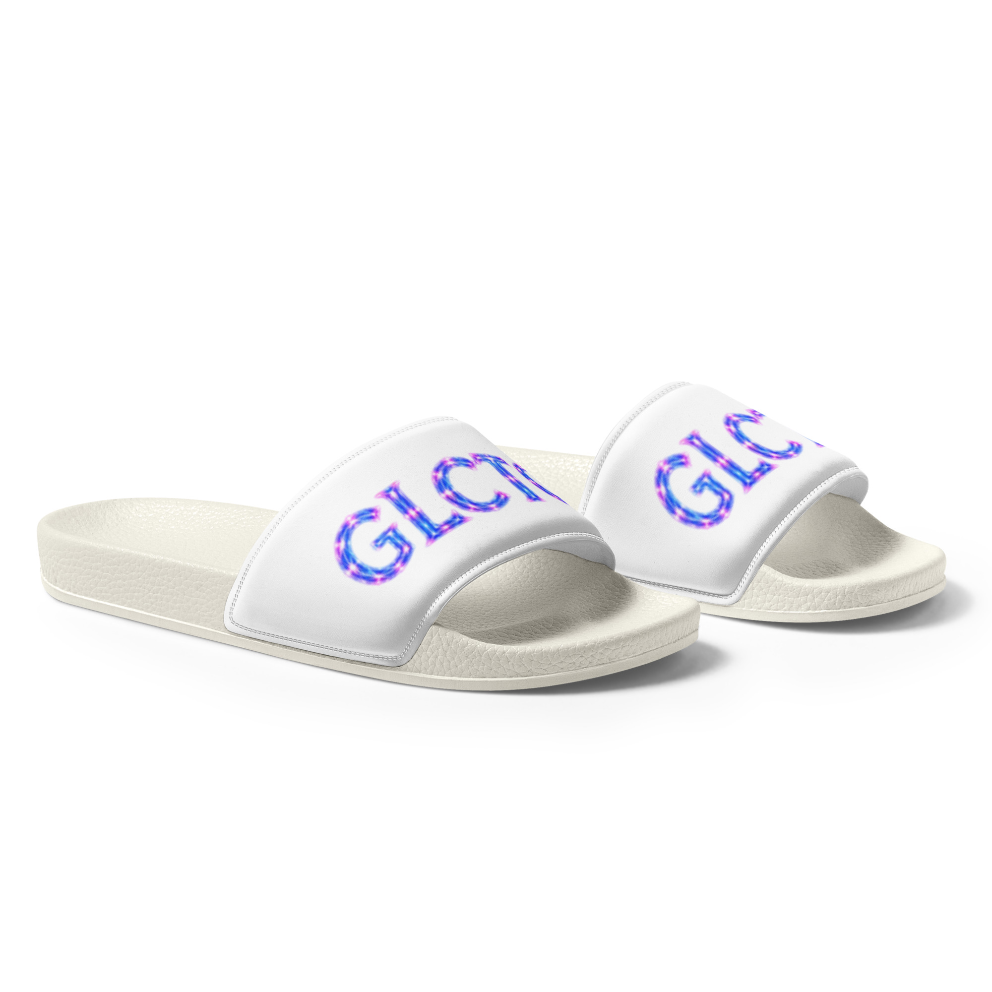 GLCTC1 Light Codes Men’s slides - Image 7