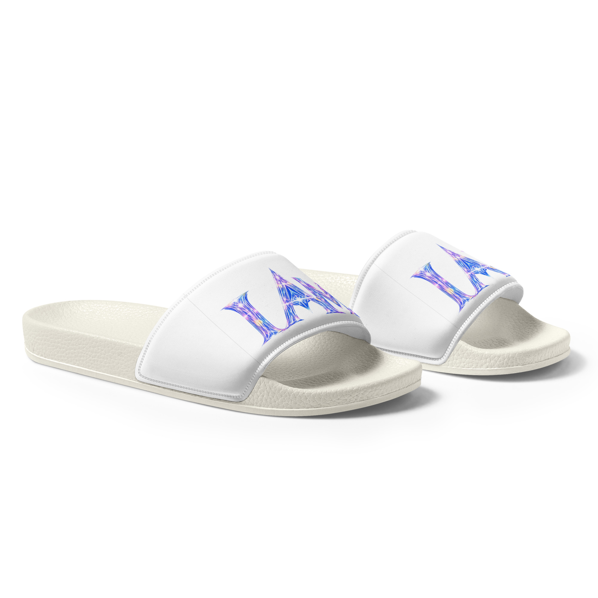 I AM Light Codes Men’s Slides - Image 7