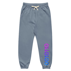 0010110 Neon Unisex Fleece Sweatpants 001