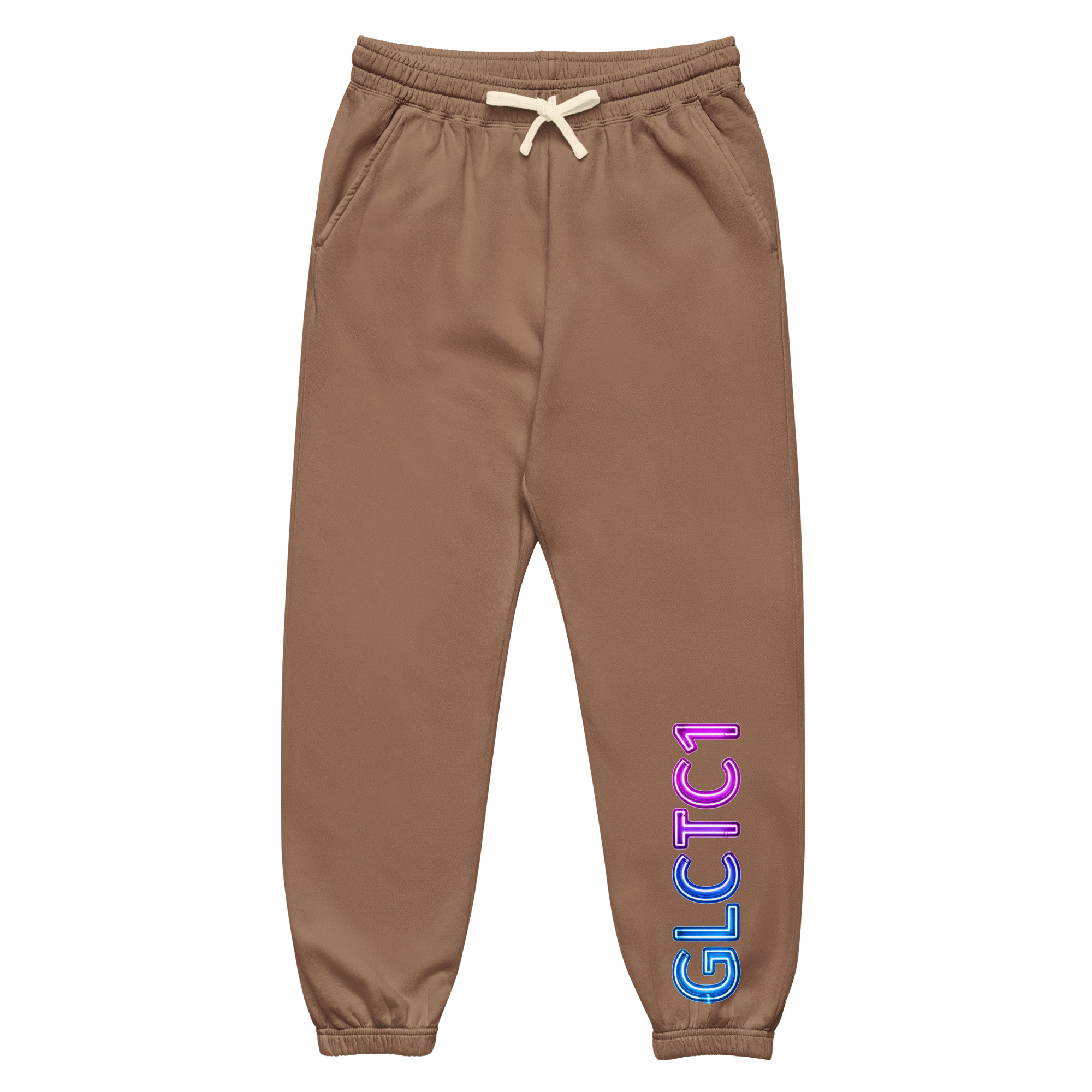 GLCTC1 Neon Unisex Fleece Sweatpants 001 - Image 2
