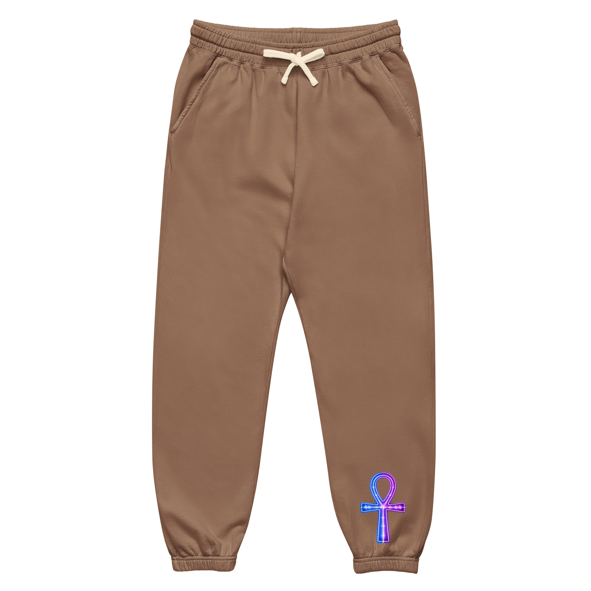 Ankh Neon Unisex Fleece Sweatpants 001 - Image 3