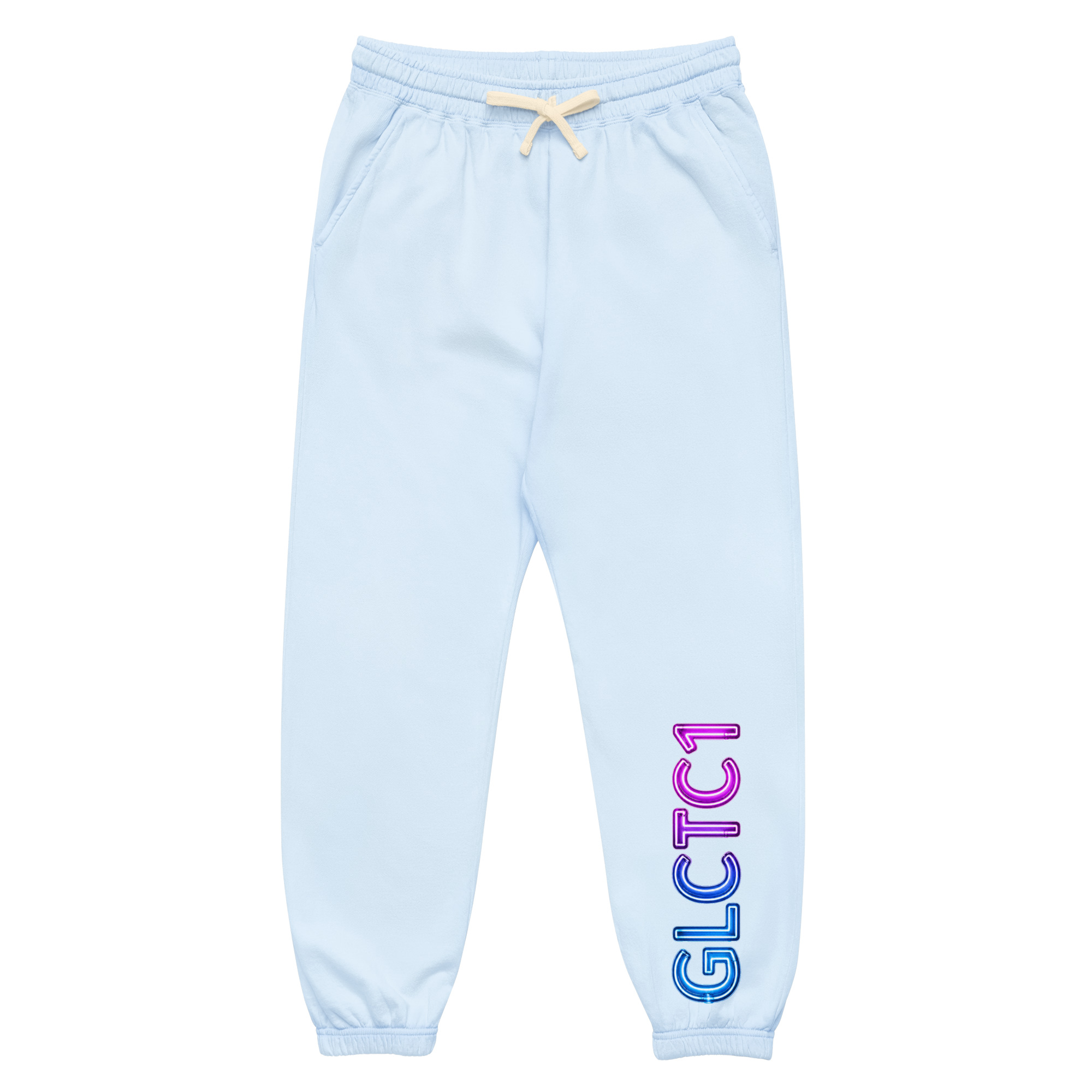 GLCTC1 Neon Unisex Fleece Sweatpants 001 - Image 5