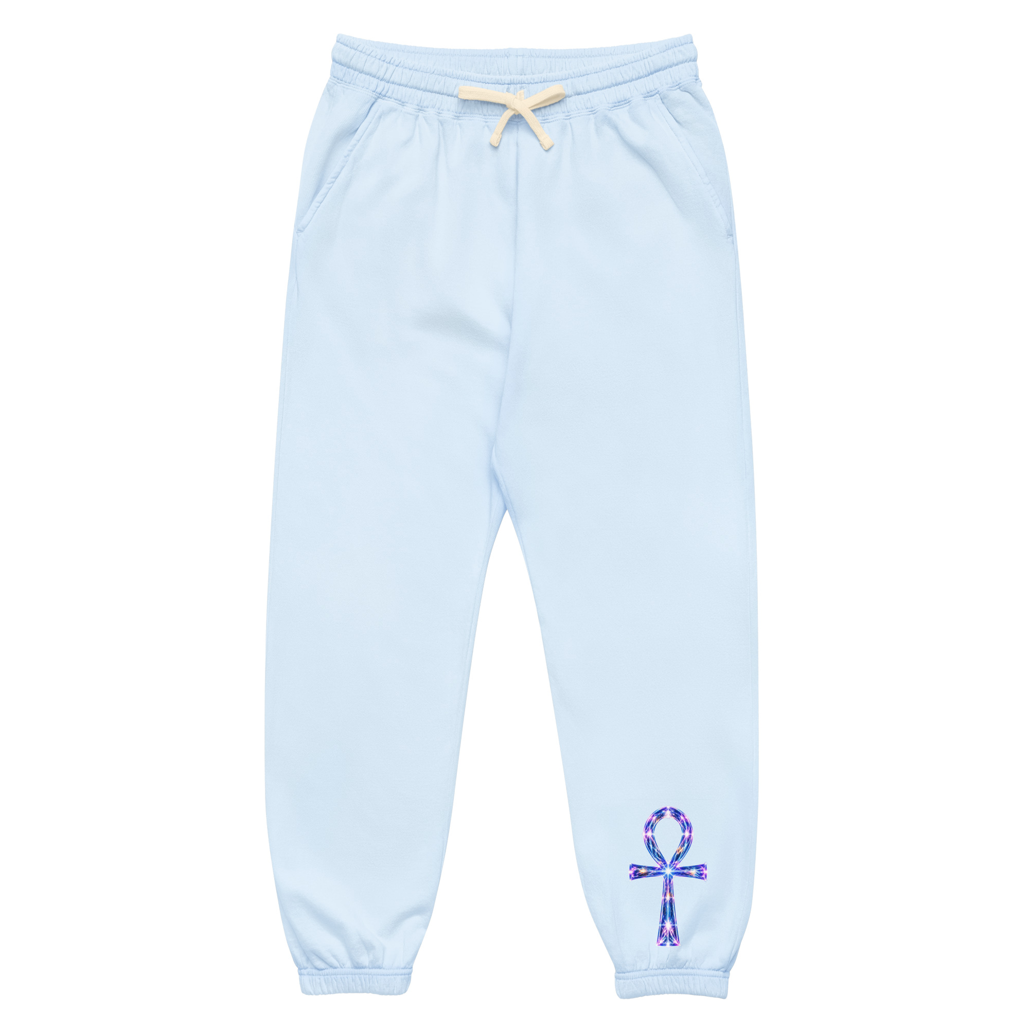 Ankh Light Codes Unisex Fleece Sweatpants 001