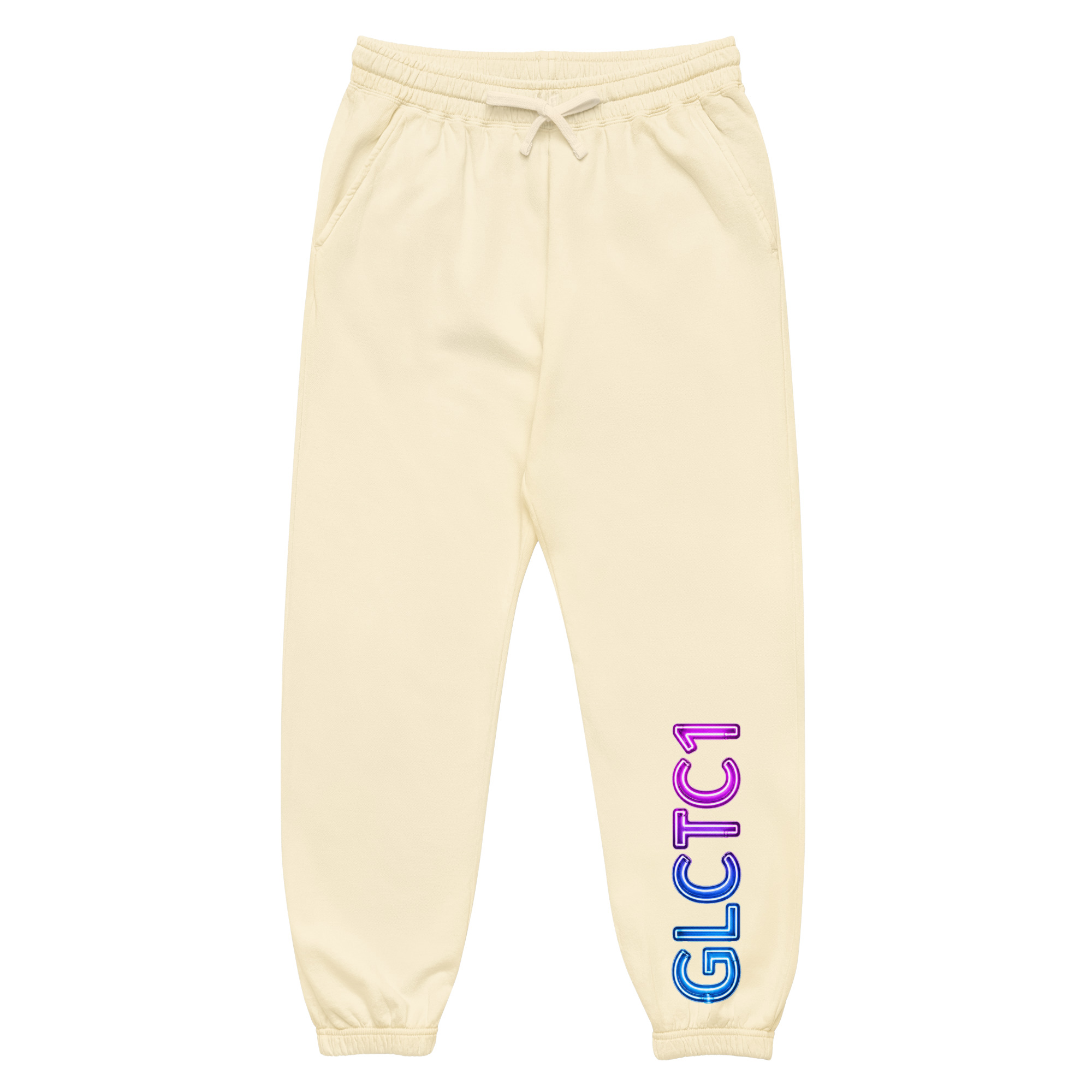 GLCTC1 Neon Unisex Fleece Sweatpants 001 - Image 6