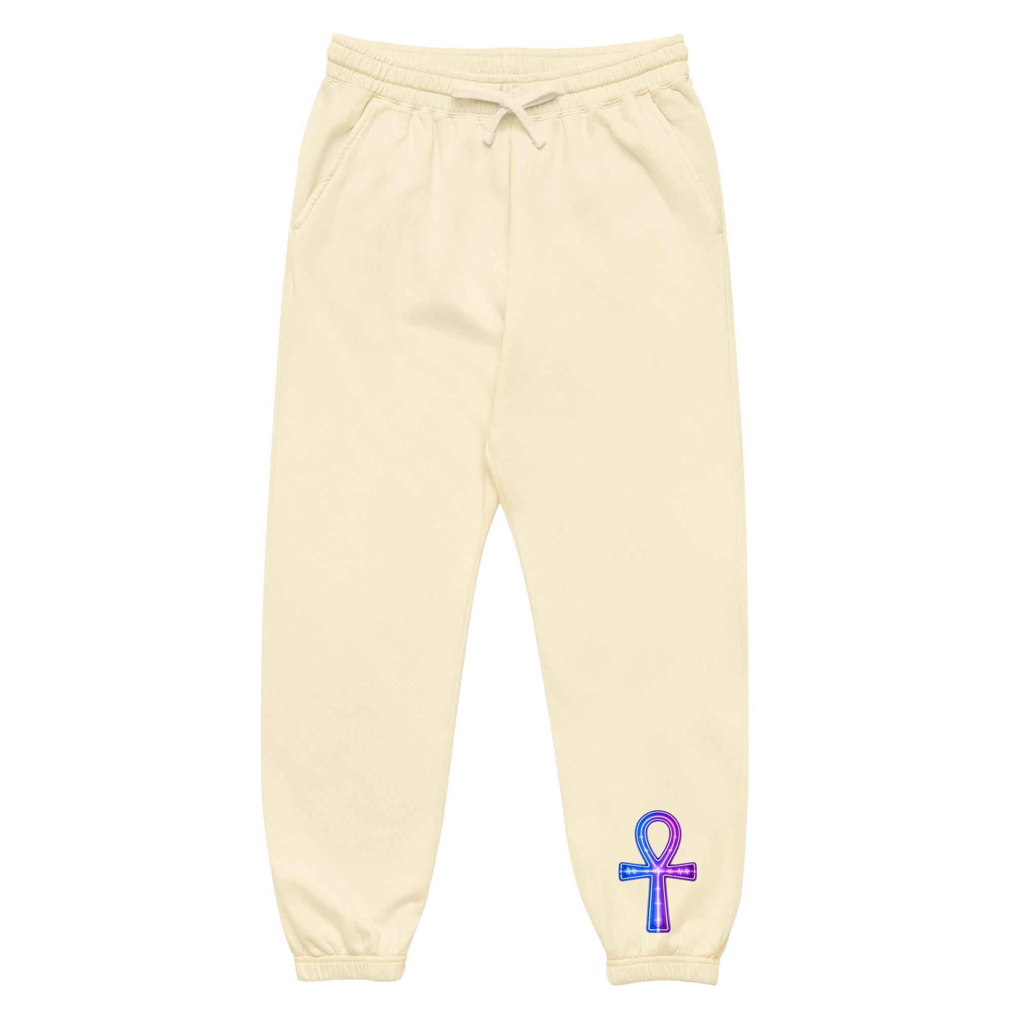 Ankh Neon Unisex Fleece Sweatpants 001 - Image 6