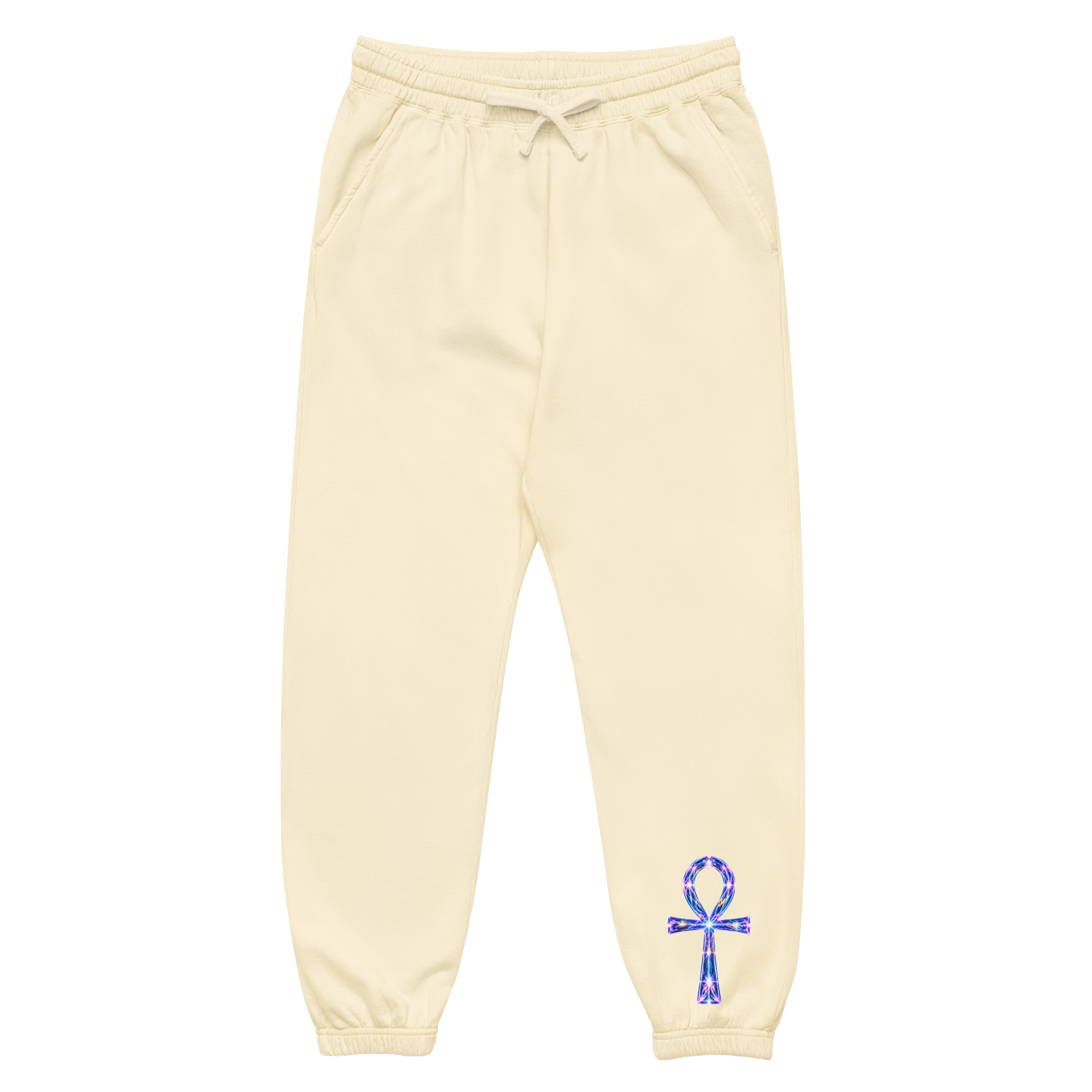 Ankh Light Codes Unisex Fleece Sweatpants 001 - Image 6