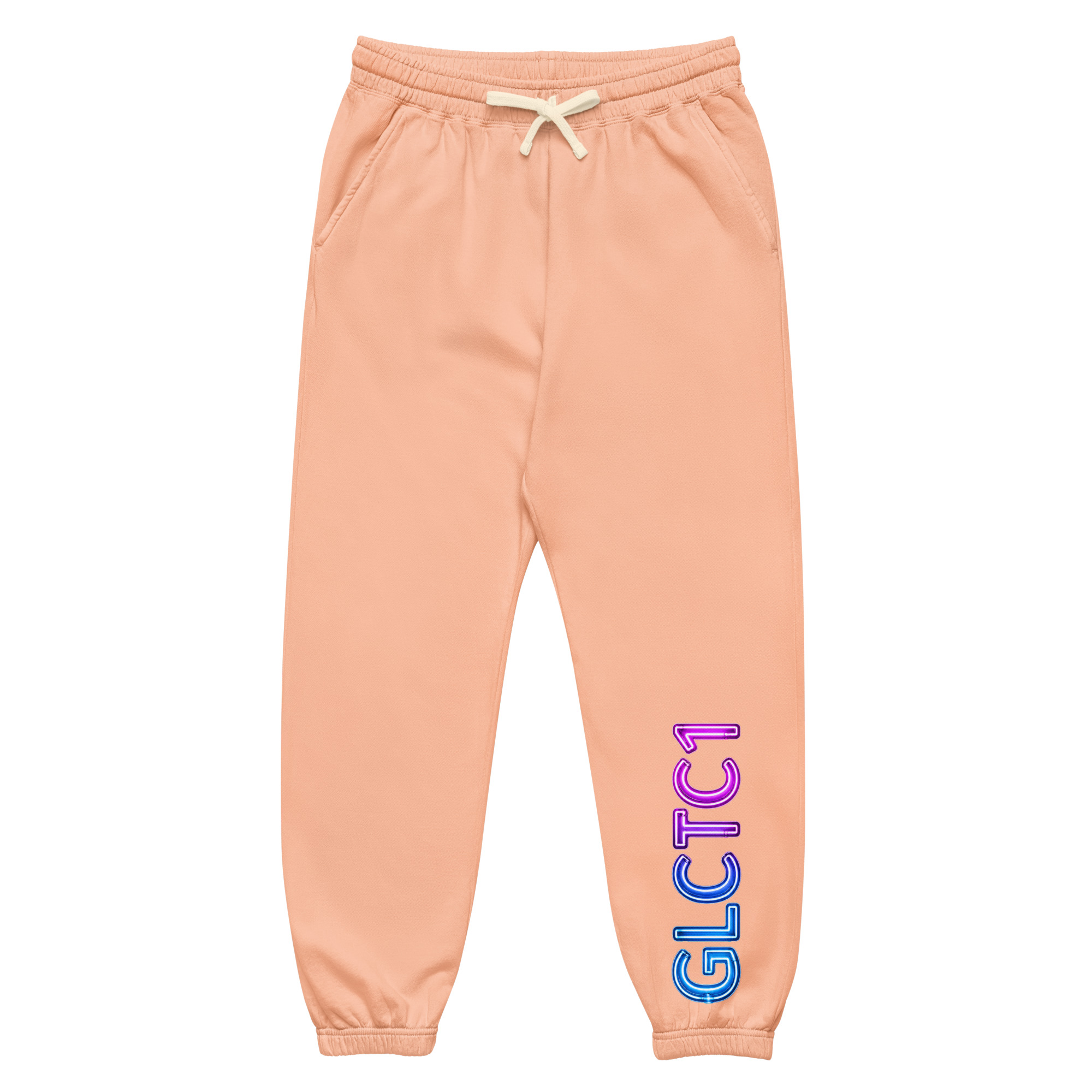 GLCTC1 Neon Unisex Fleece Sweatpants 001 - Image 4