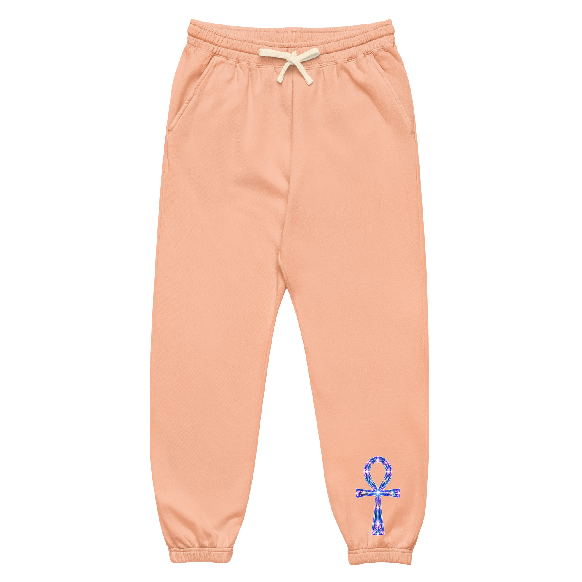 Ankh Light Codes Unisex Fleece Sweatpants 001 - Image 5