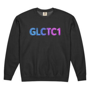 GLCTC1 Neon Unisex Fleece Crewneck Sweatshirt 001