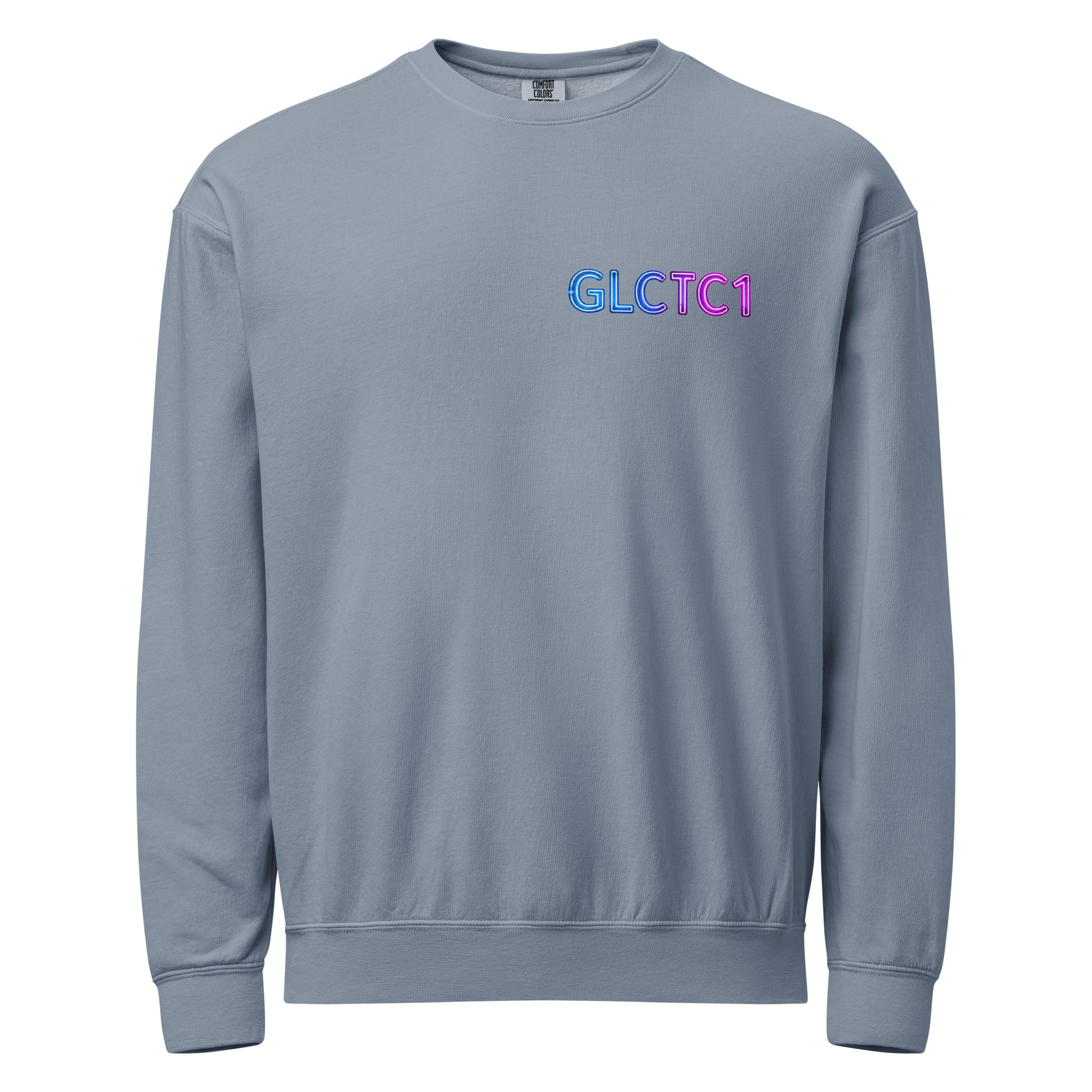 GLCTC1 Neon Unisex Fleece Crewneck Sweatshirt 002 - Image 7