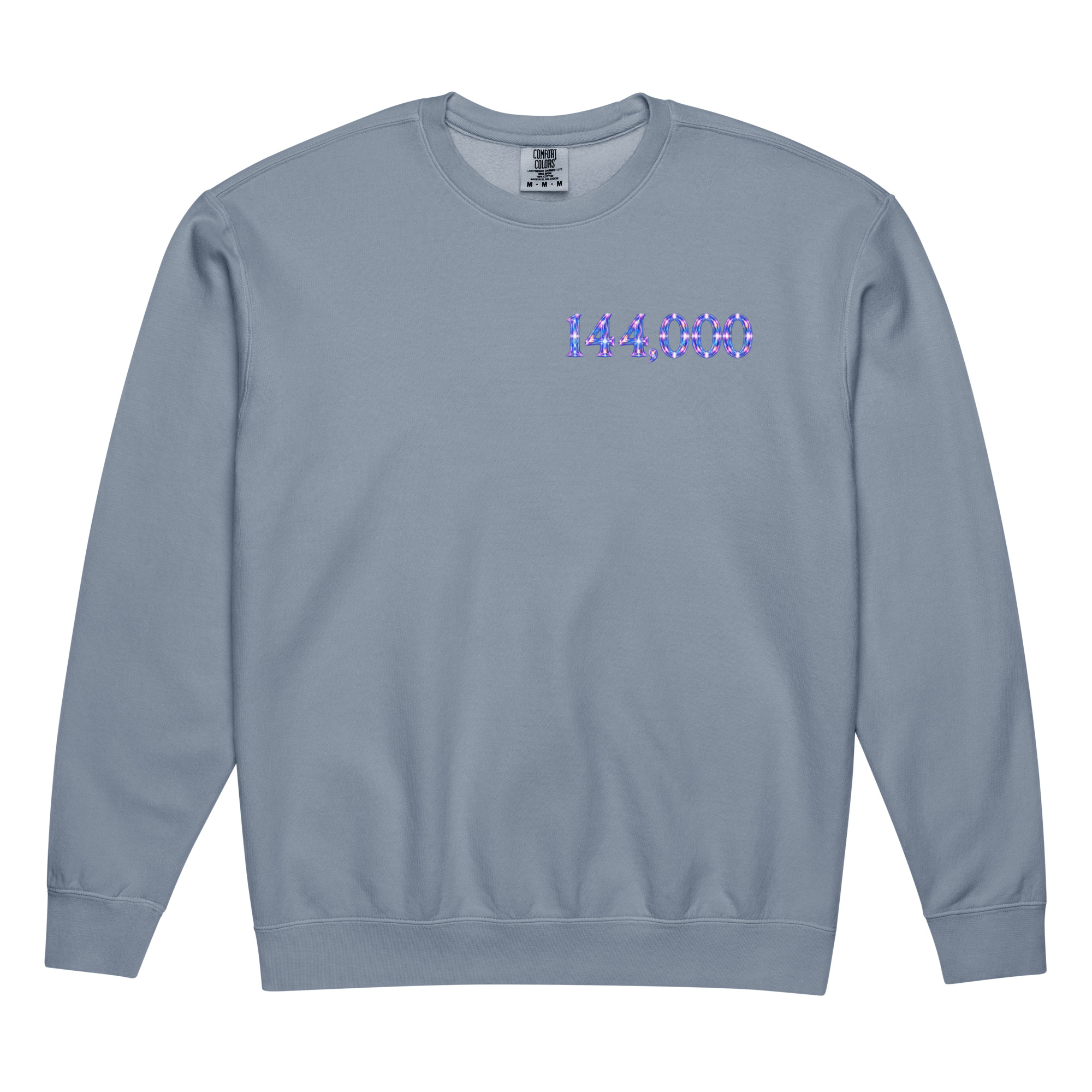 144,000 Light Codes Fleece Crewneck Sweatshirt 002 - Image 42