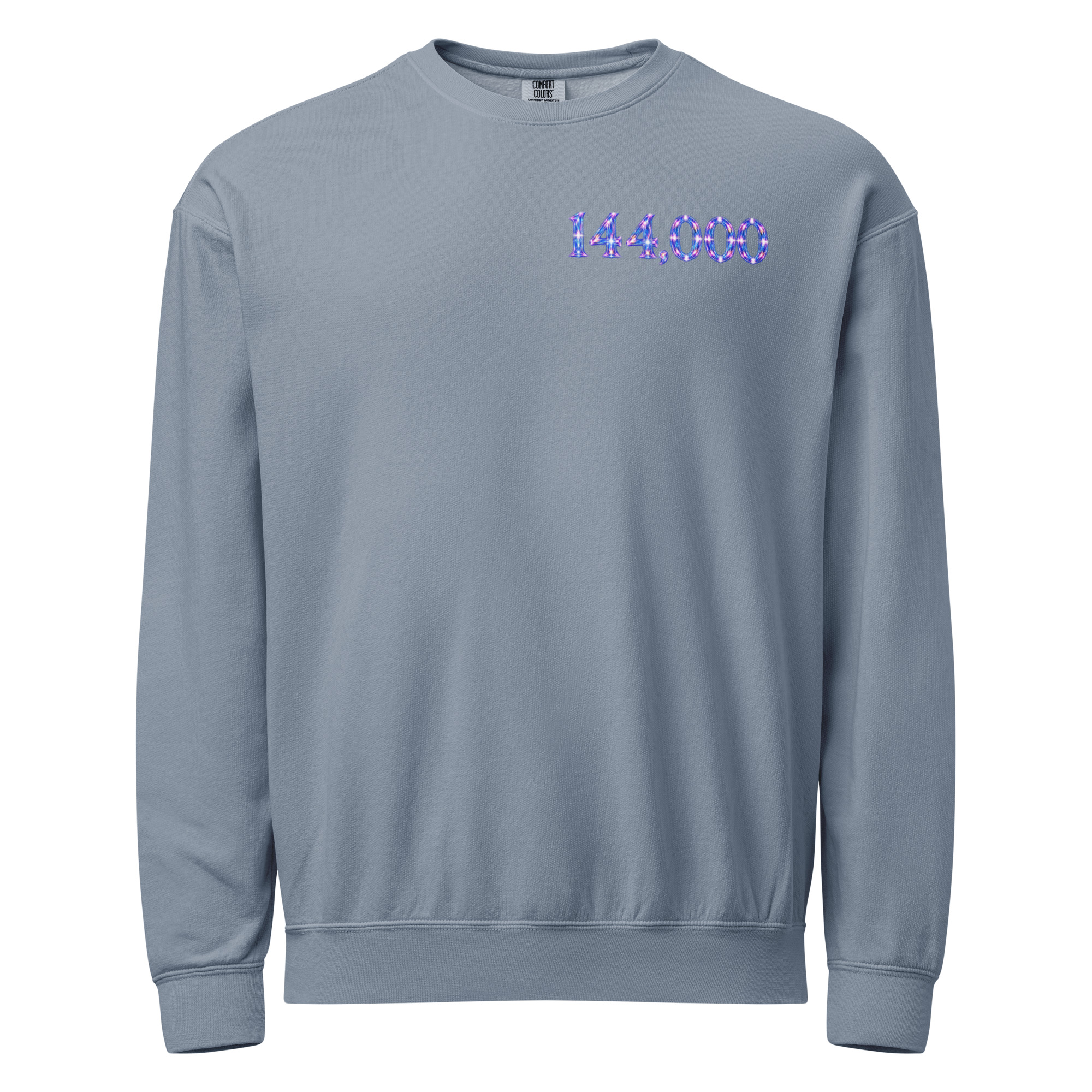 144,000 Light Codes Fleece Crewneck Sweatshirt 002 - Image 7