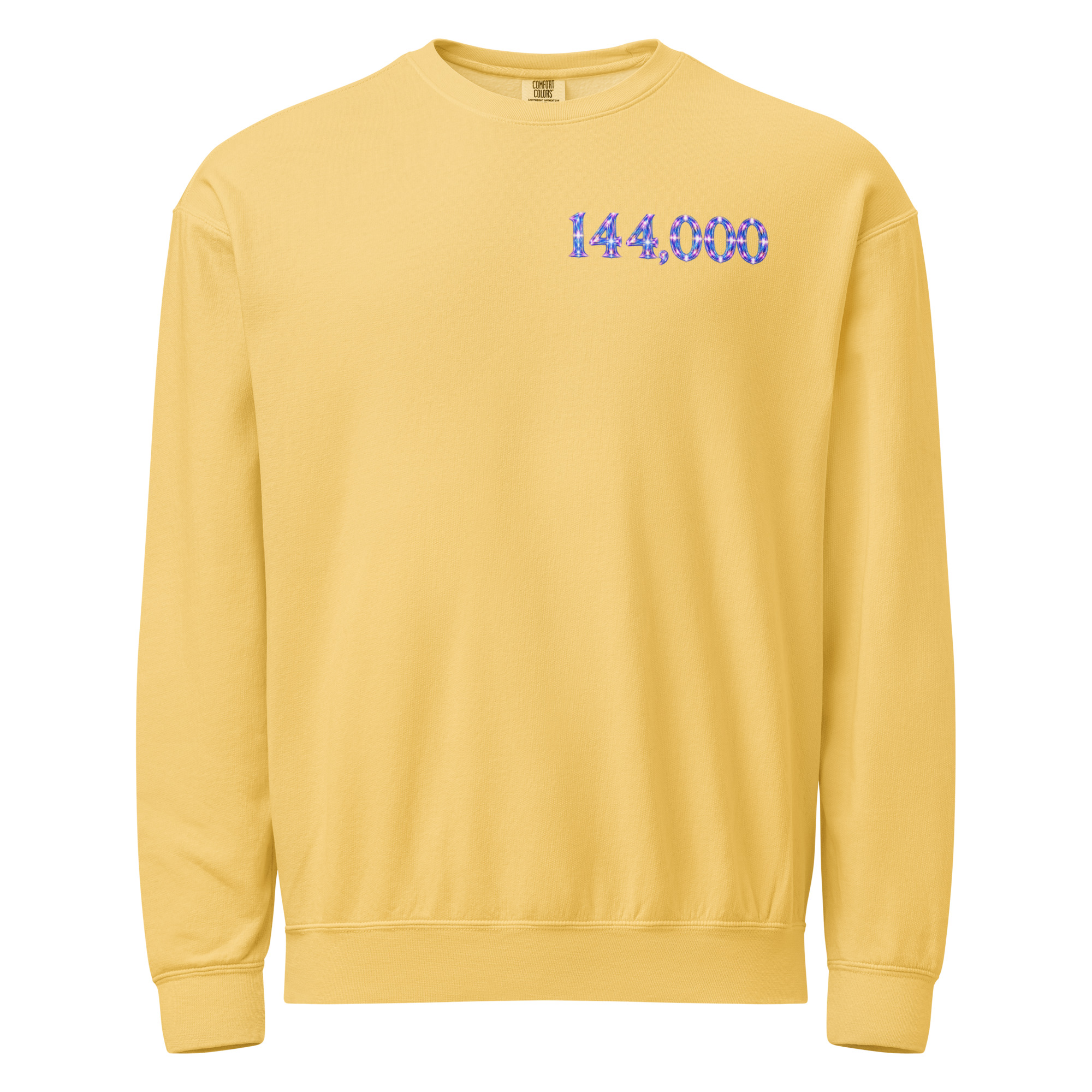 144,000 Light Codes Fleece Crewneck Sweatshirt 002 - Image 9