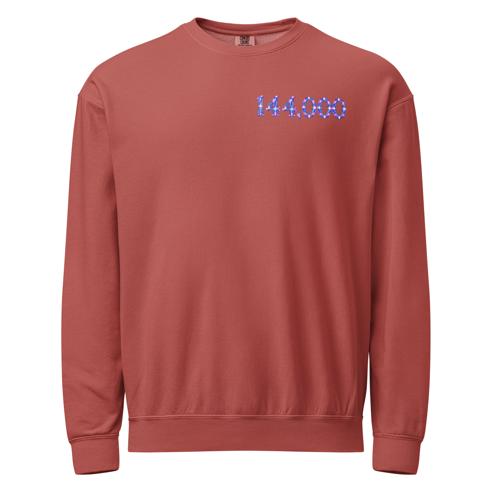 144,000 Light Codes Fleece Crewneck Sweatshirt 002 - Image 4