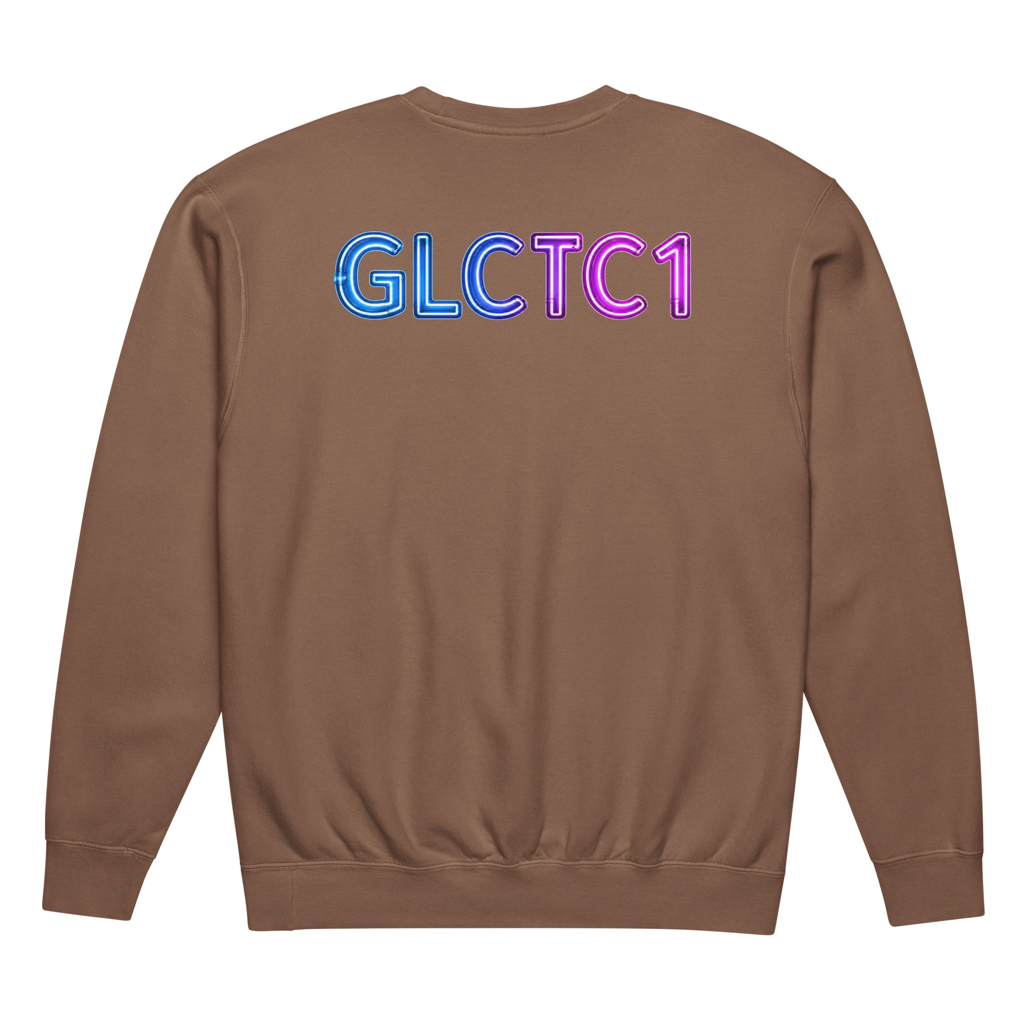 Ankh Neon Unisex Fleece Crewneck Sweatshirt 001 - Image 54