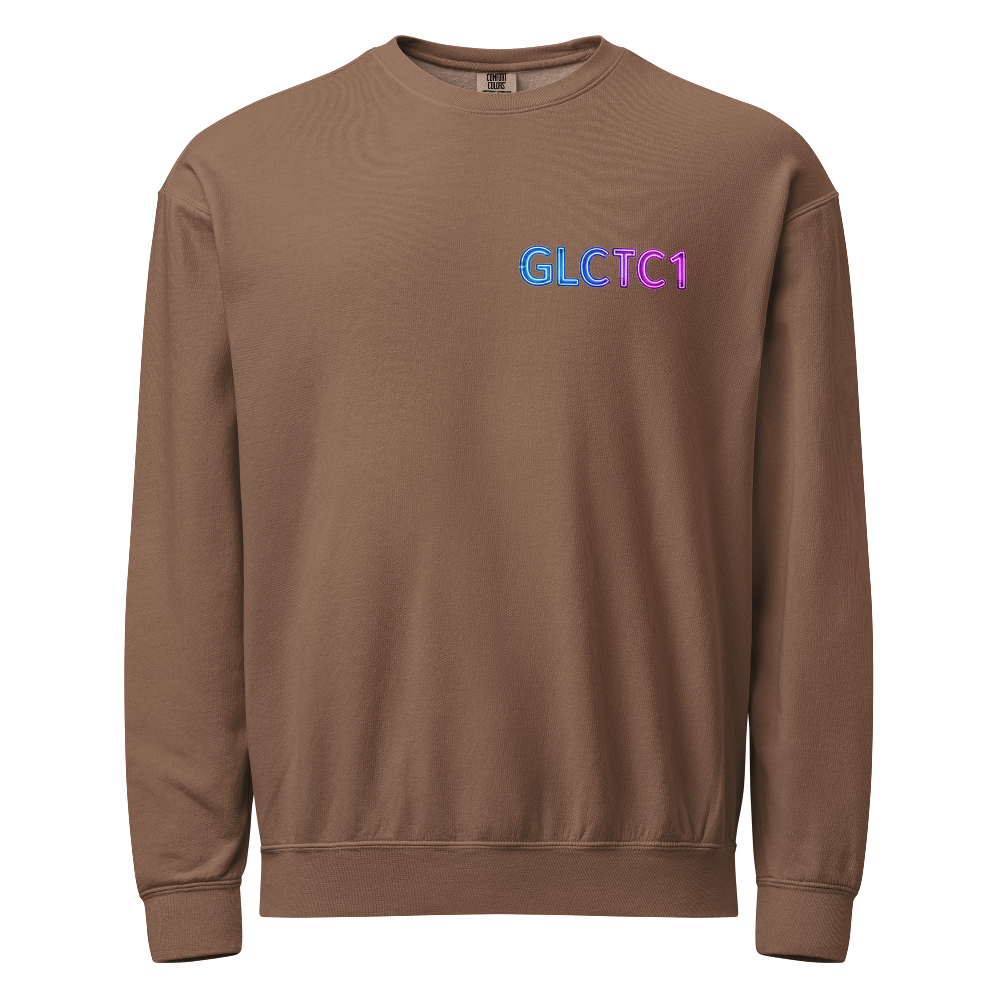 GLCTC1 Neon Unisex Fleece Crewneck Sweatshirt 002 - Image 5