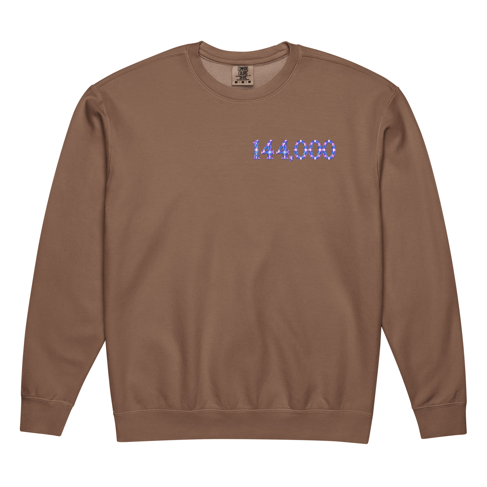 144,000 Light Codes Fleece Crewneck Sweatshirt 002 - Image 45