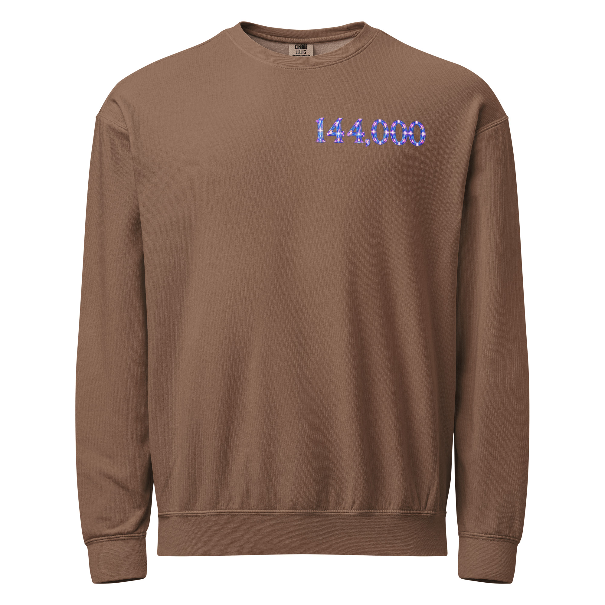 144,000 Light Codes Fleece Crewneck Sweatshirt 002 - Image 5